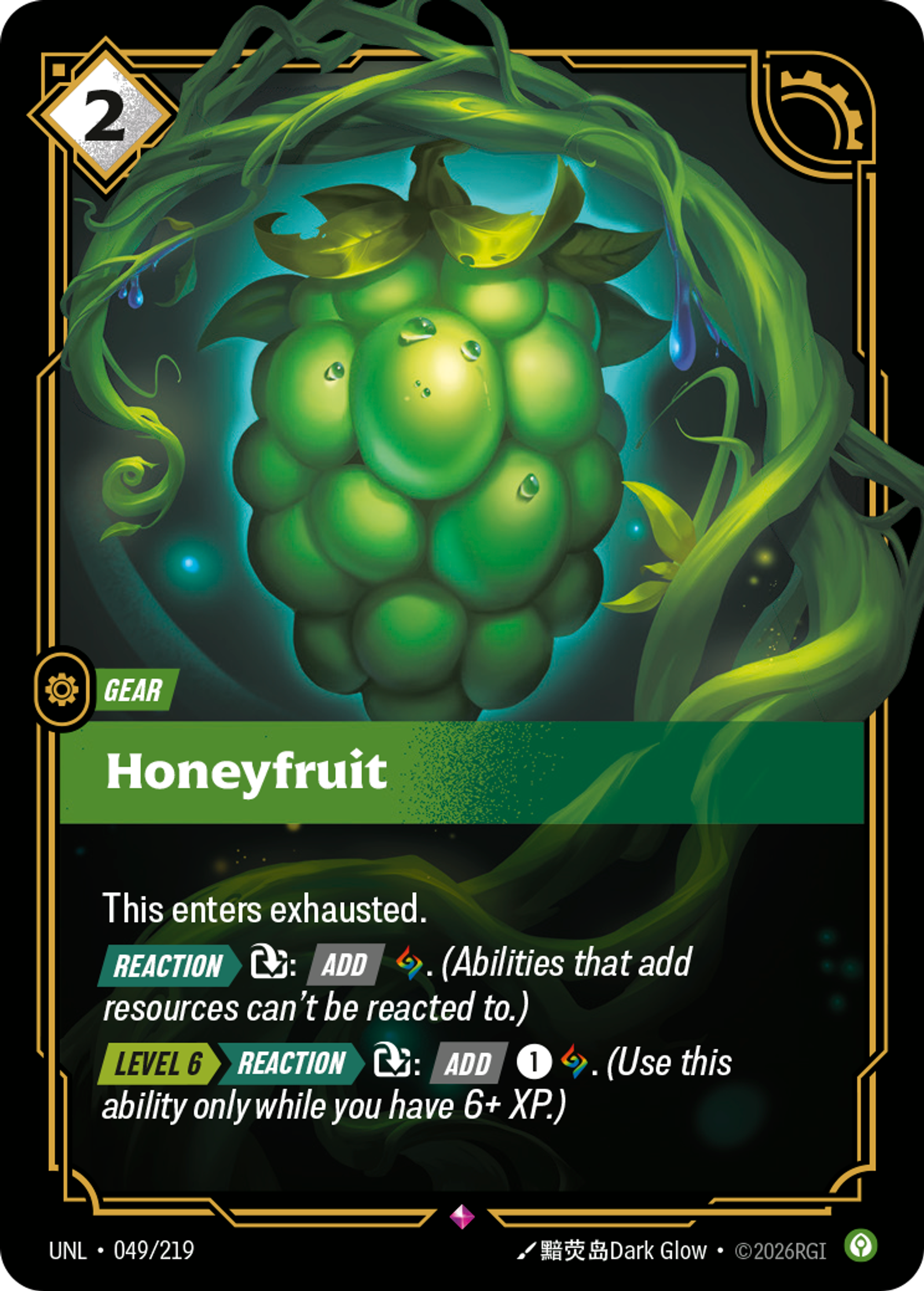 Honeyfruit — Unleashed — Riftbound