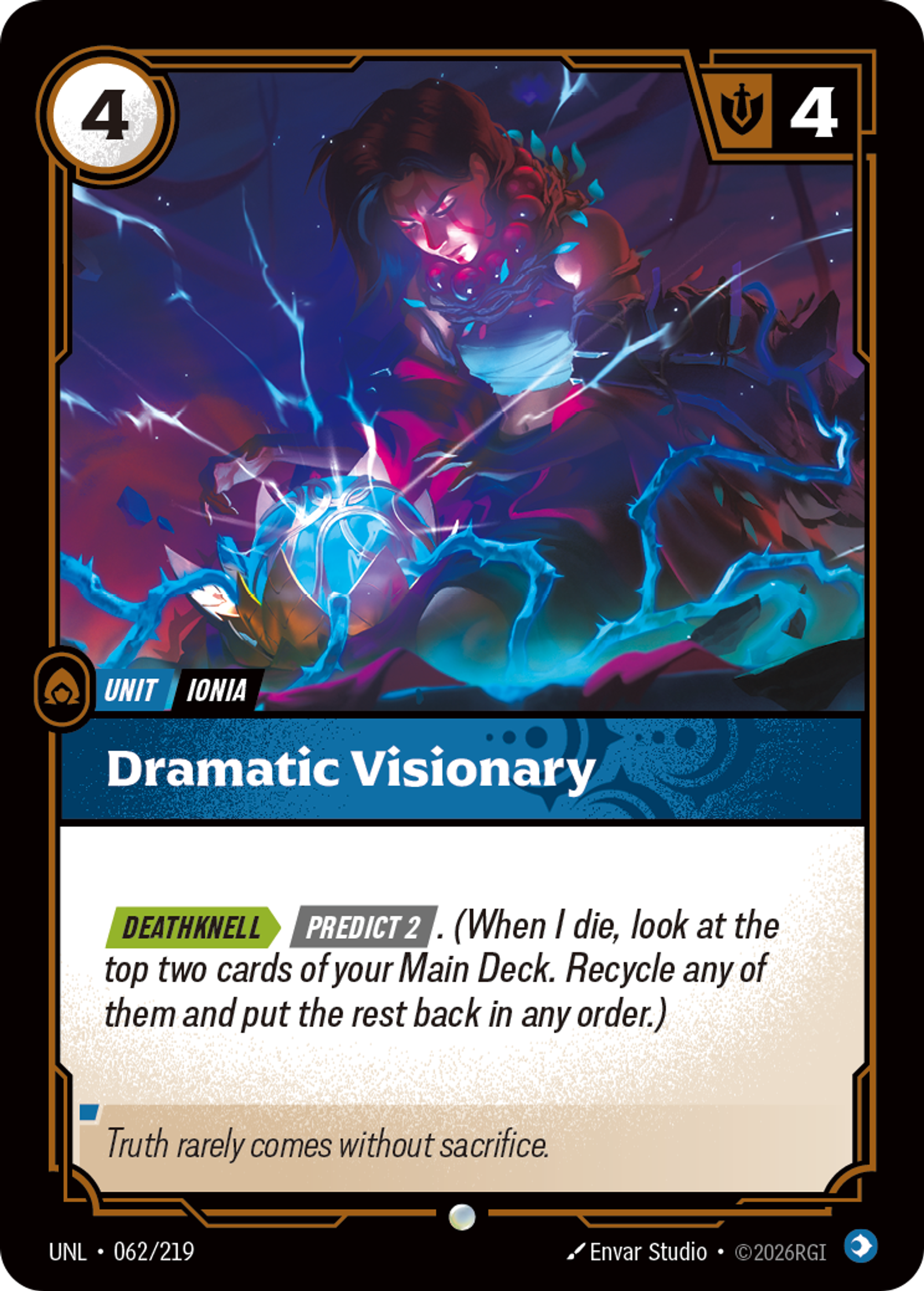 Dramatic Visionary — Unleashed — Riftbound