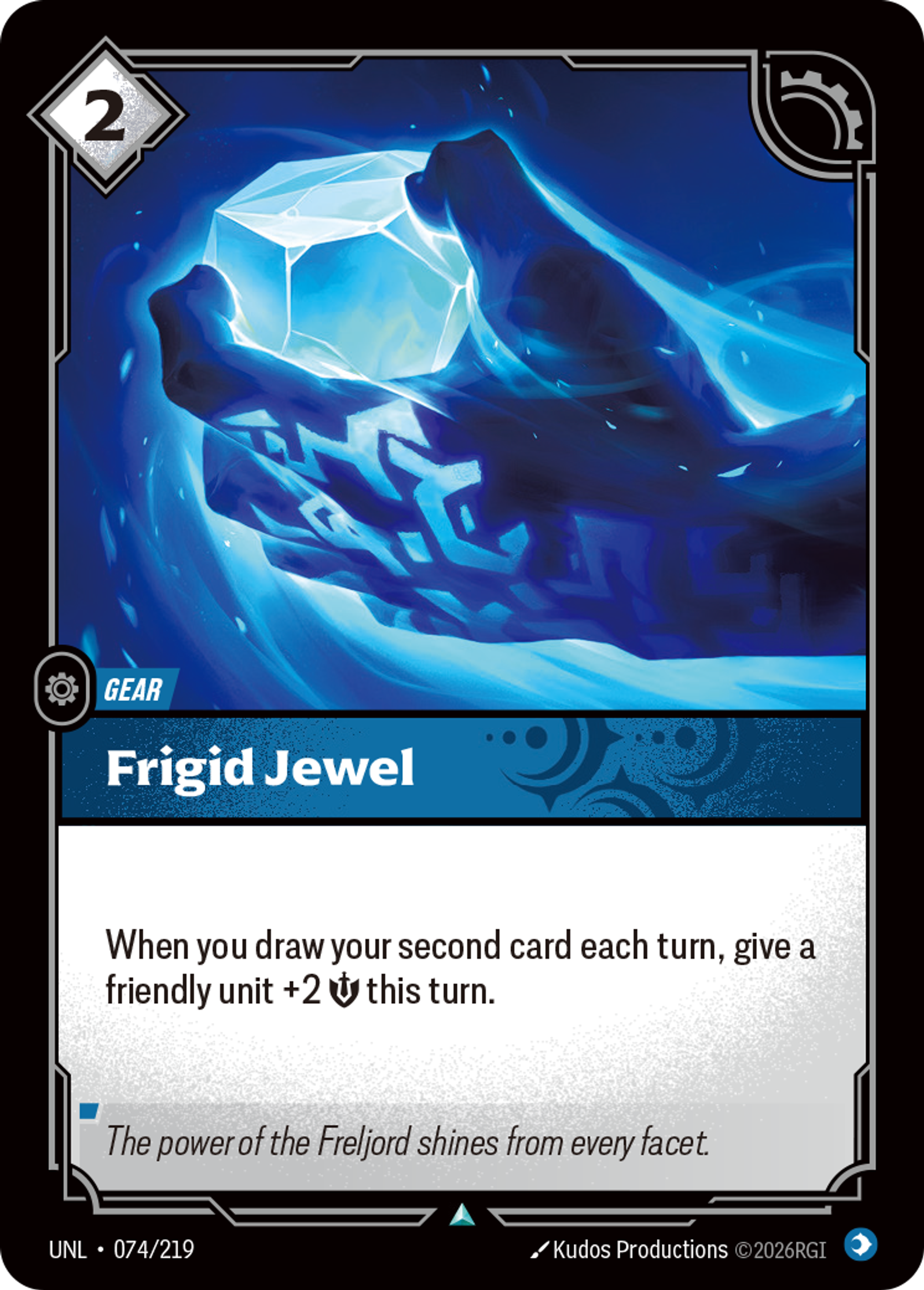 Frigid Jewel — Unleashed — Riftbound