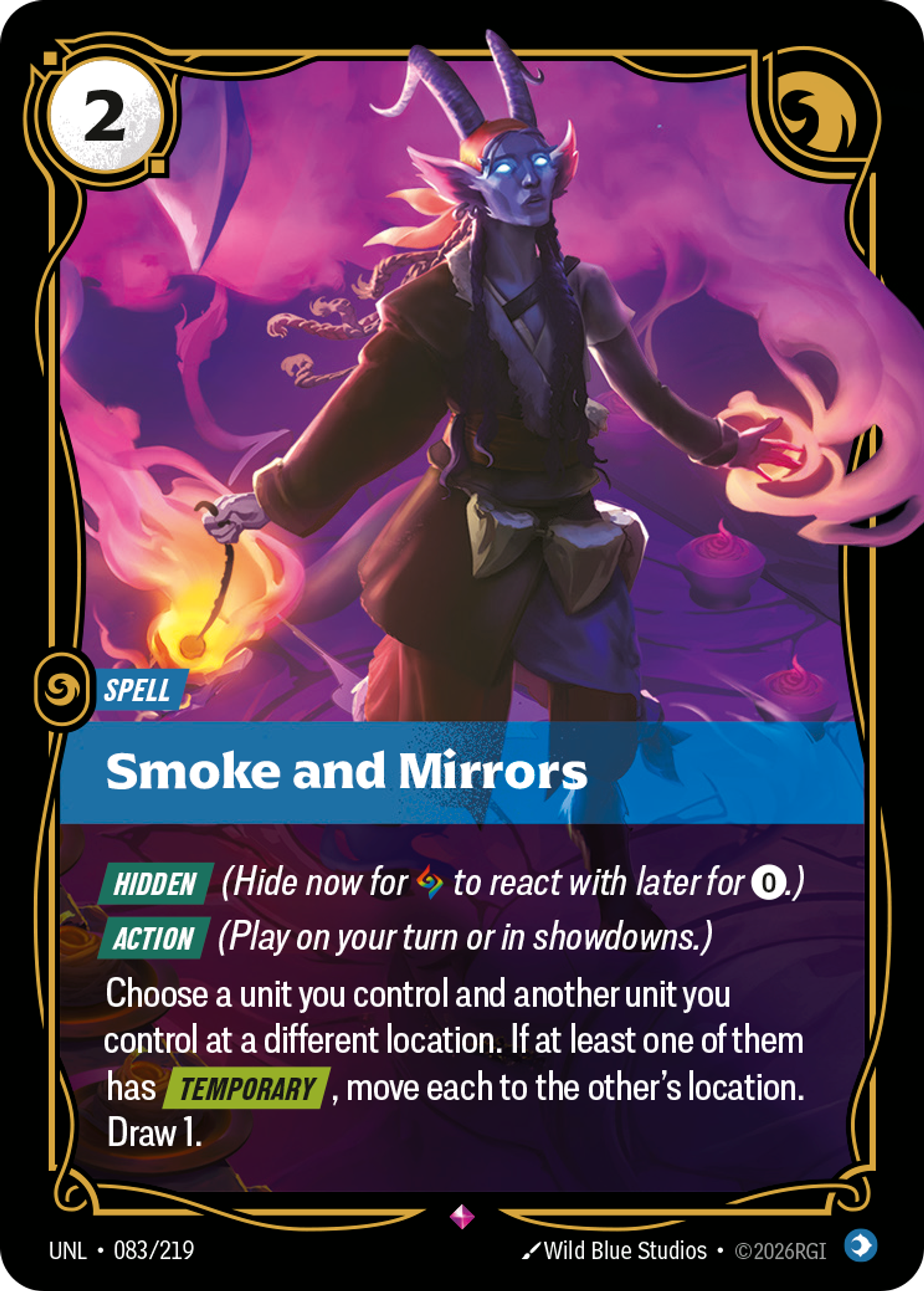 Smoke and Mirrors — Unleashed — Riftbound