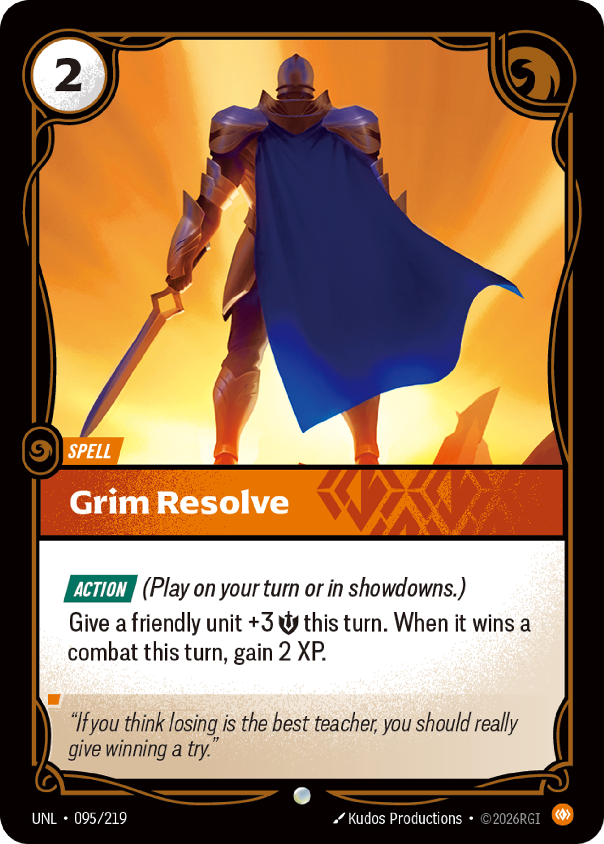 Grim Resolve — Unleashed — Riftbound