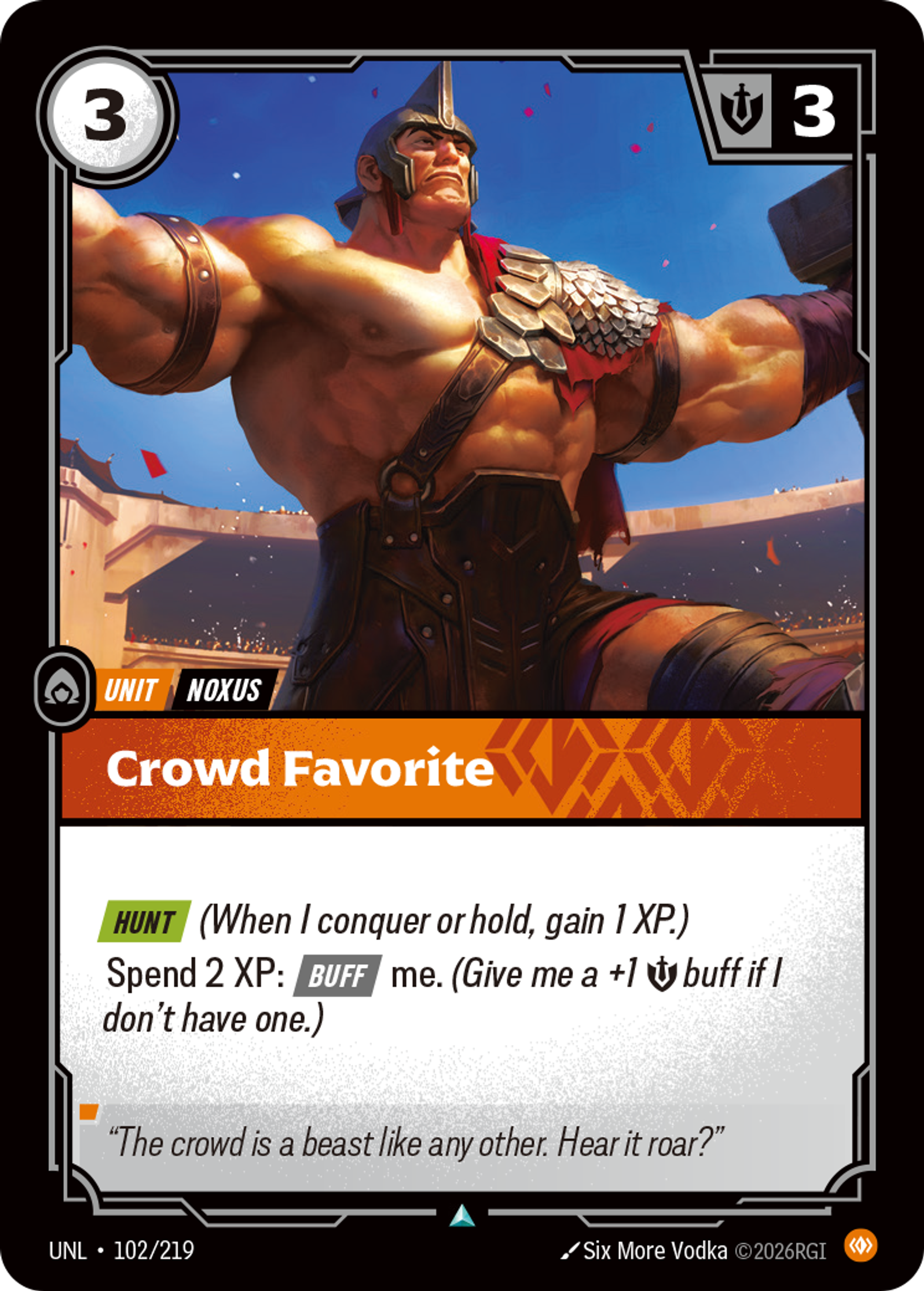 Crowd Favorite — Unleashed — Riftbound