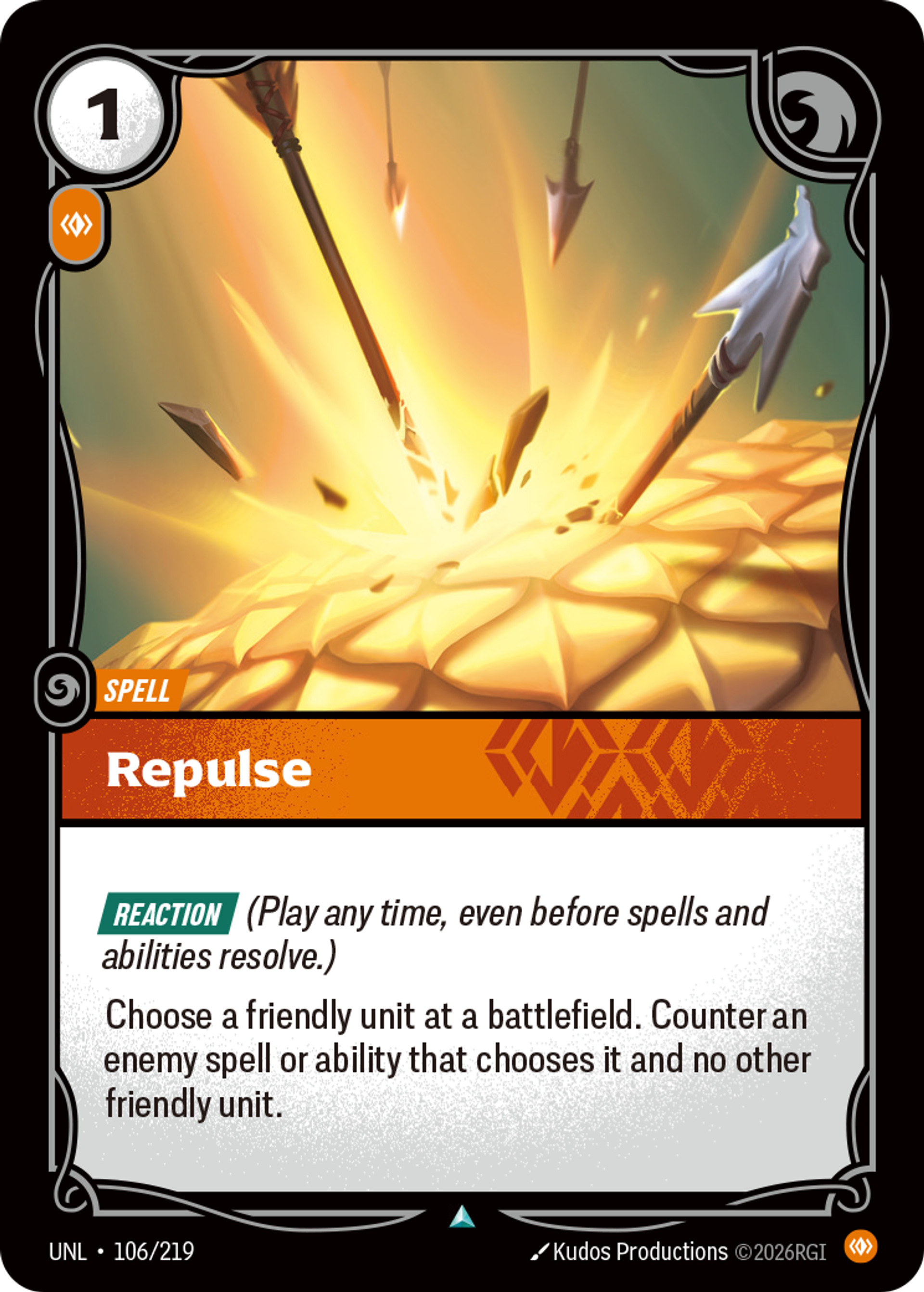 Repulse — Unleashed — Riftbound