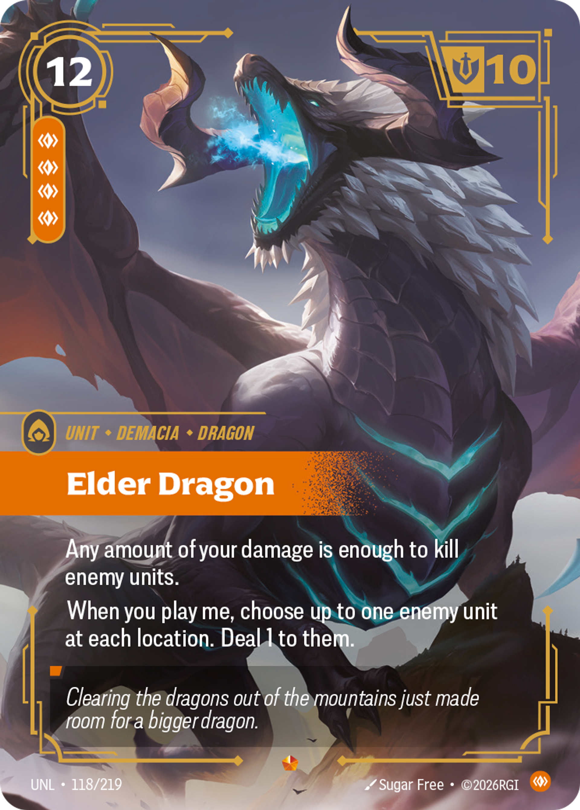 Elder Dragon — Unleashed — Riftbound