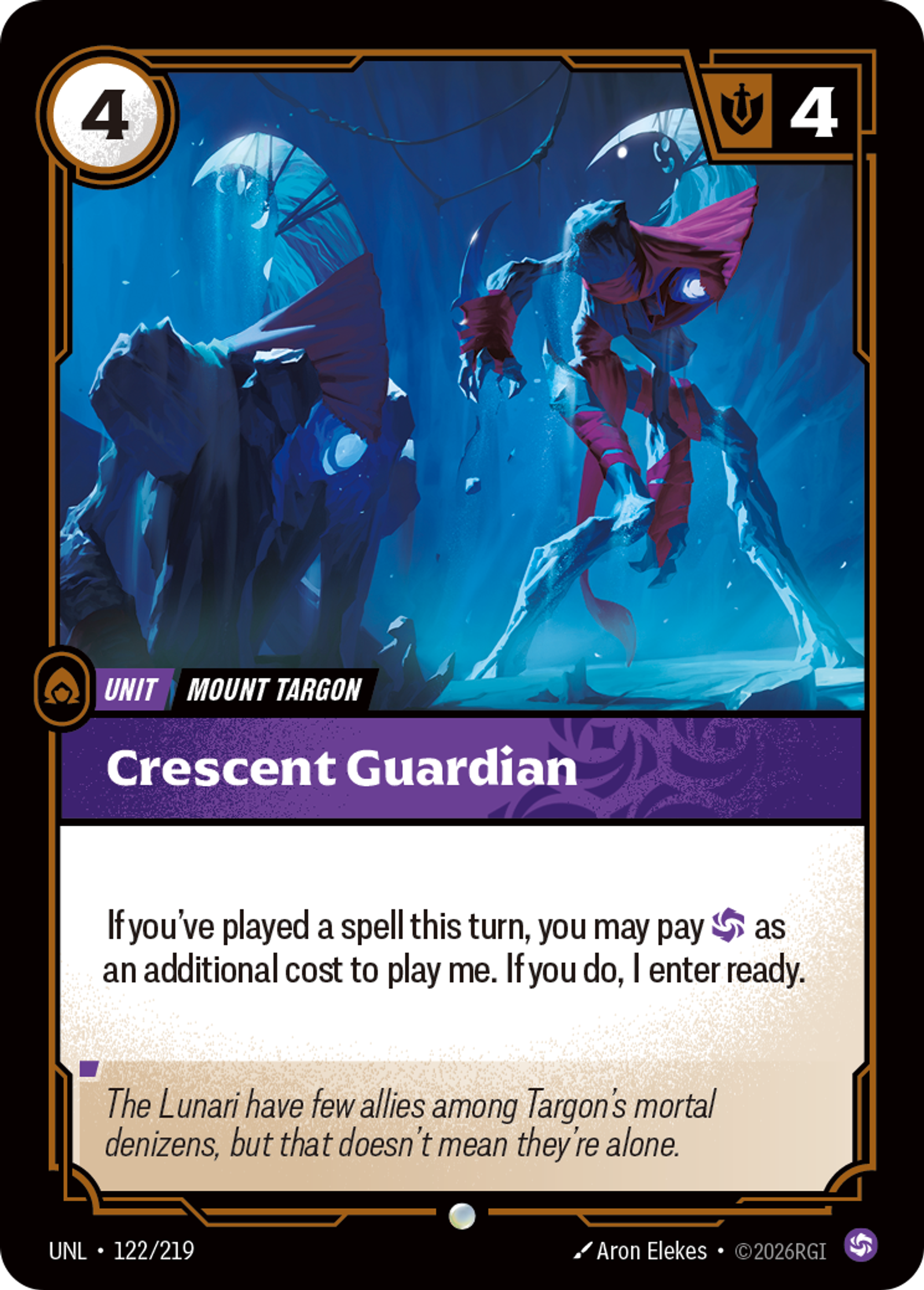 Crescent Guardian — Unleashed — Riftbound