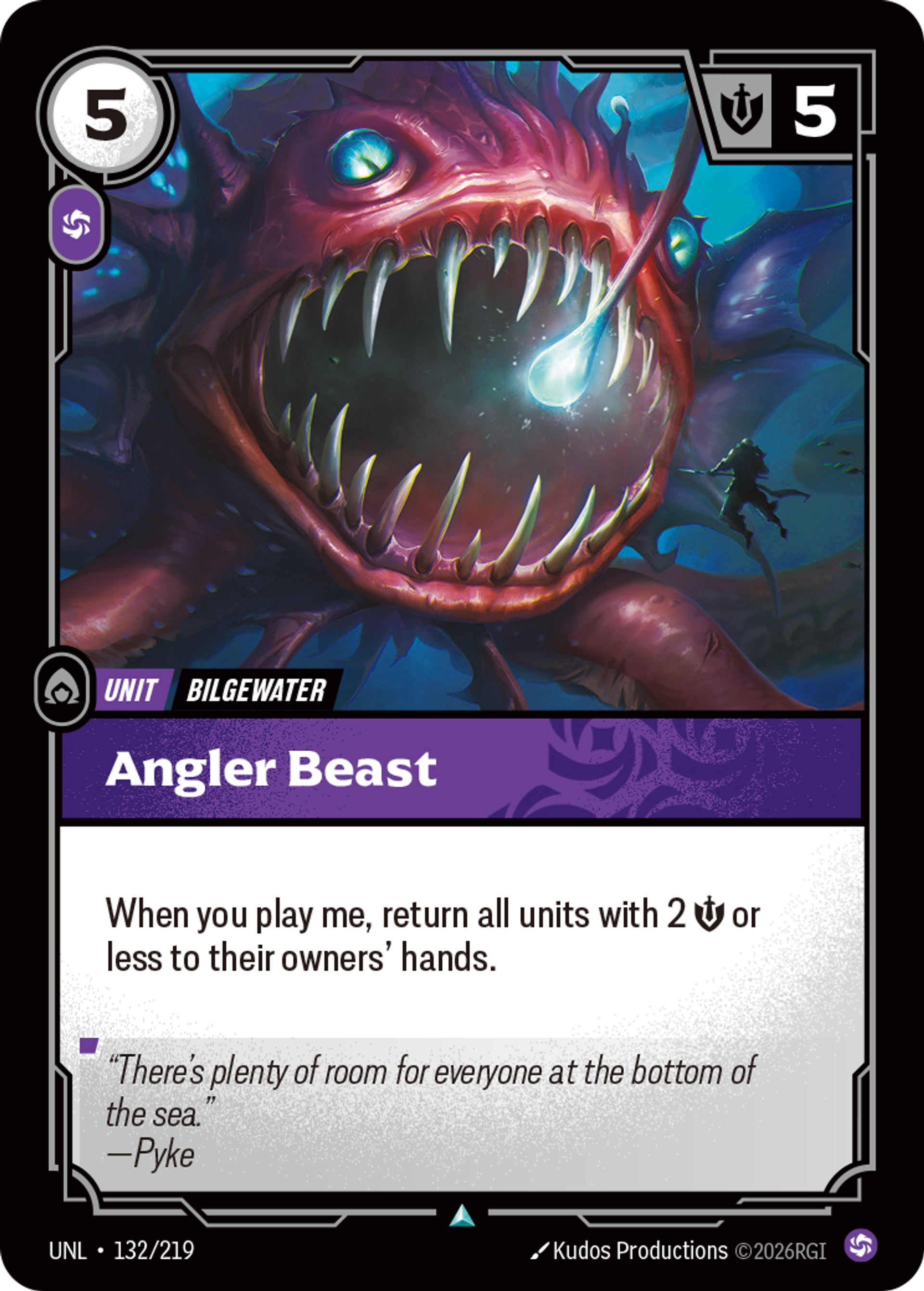 Angler Beast — Unleashed — Riftbound