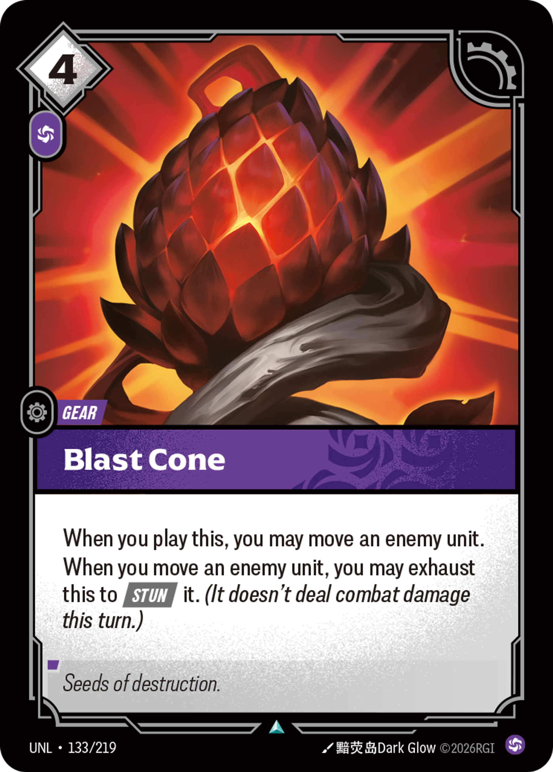 Blast Cone — Unleashed — Riftbound