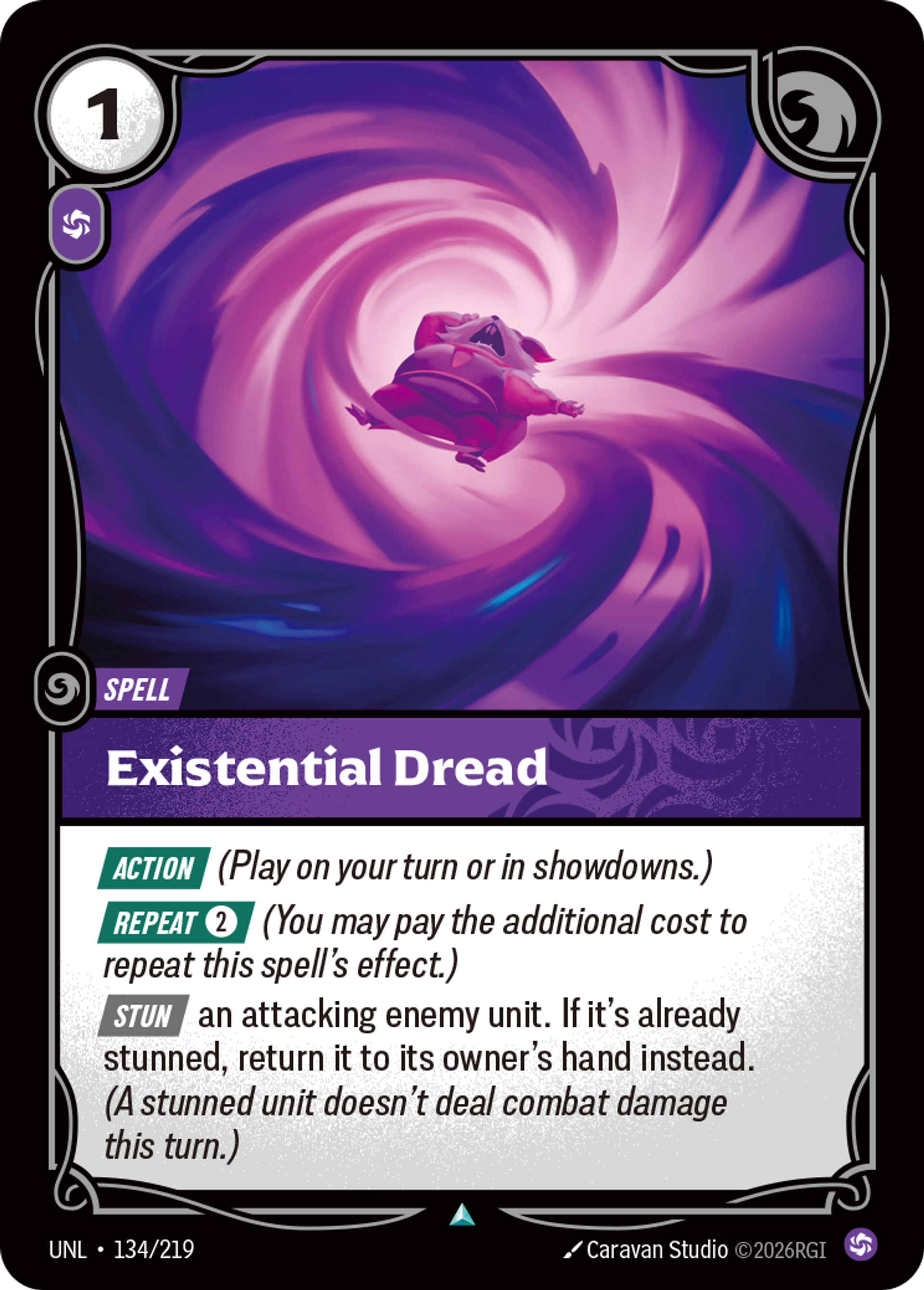 Existential Dread — Unleashed — Riftbound