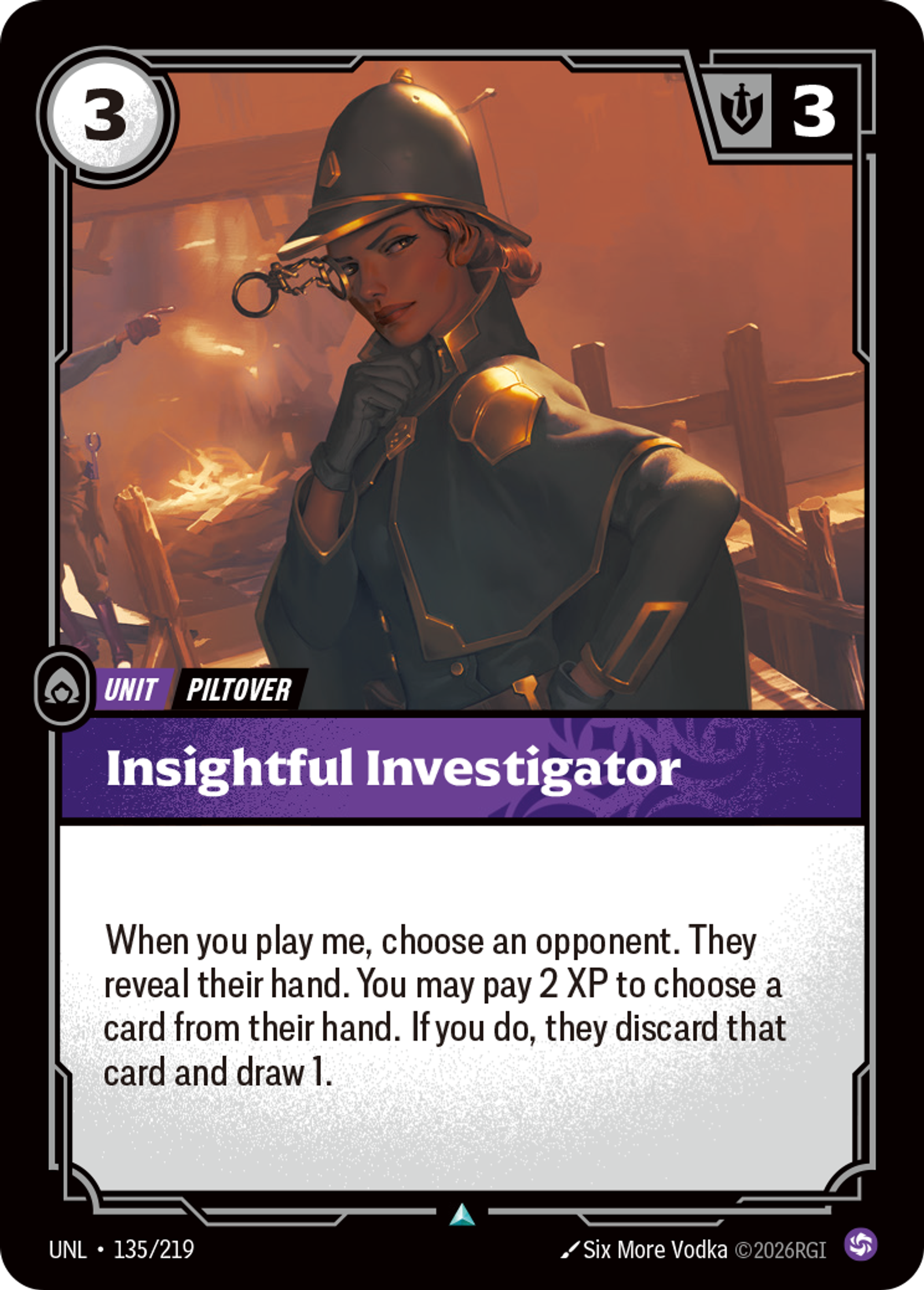 Insightful Investigator — Unleashed — Riftbound