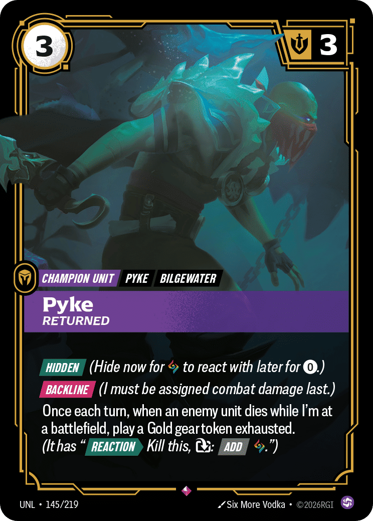 Pyke - Returned