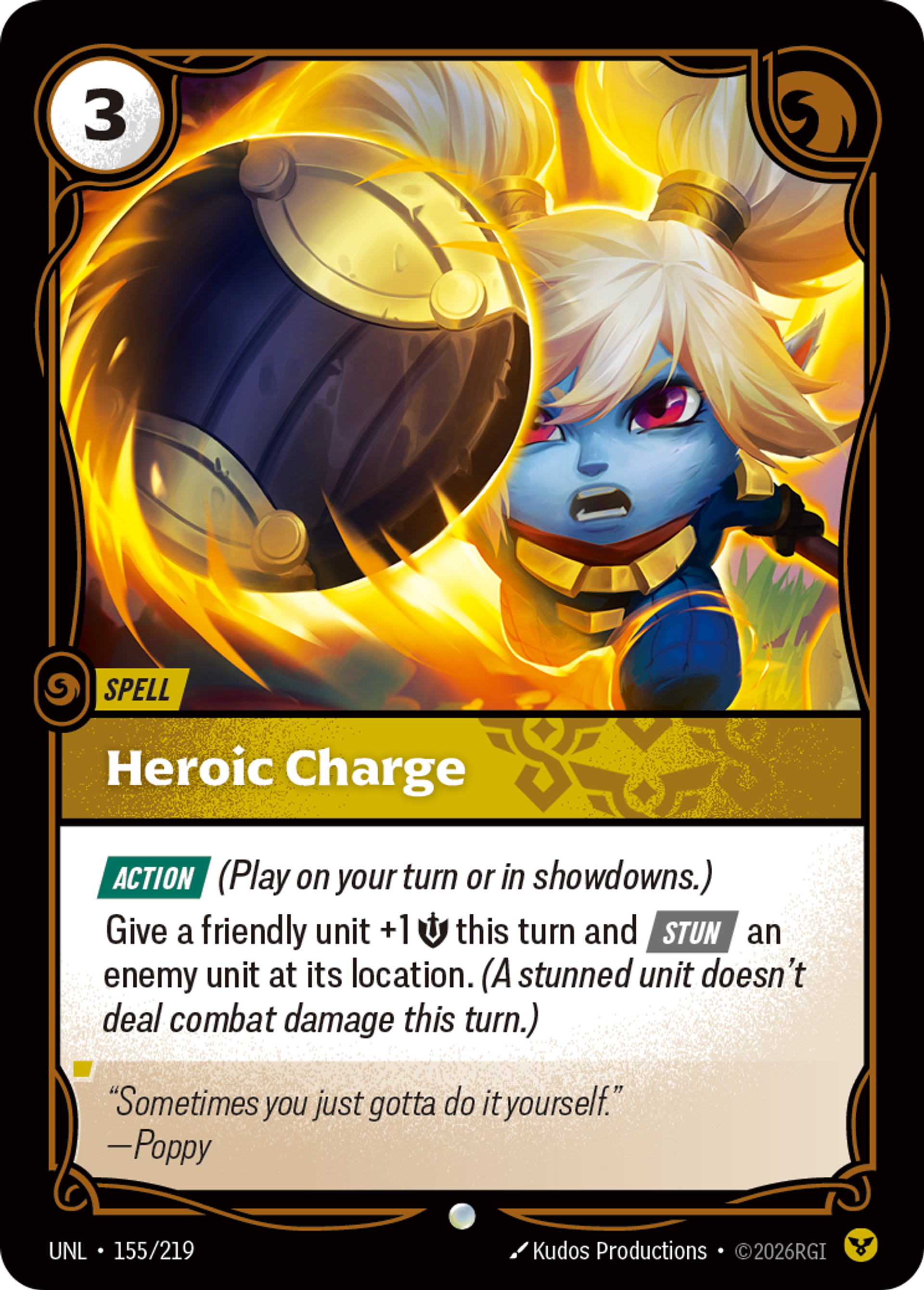 Heroic Charge — Unleashed — Riftbound