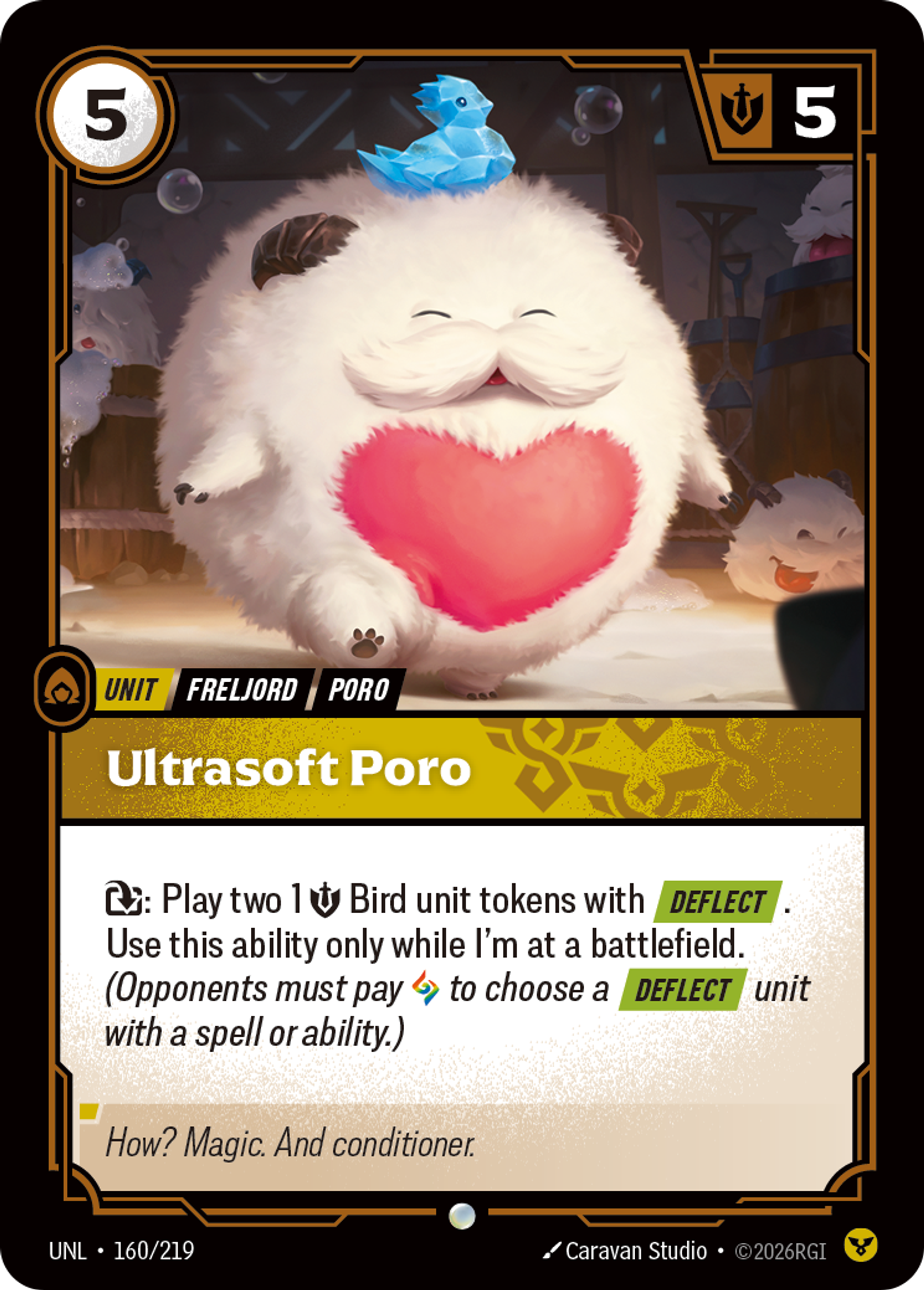 Ultrasoft Poro — Unleashed — Riftbound