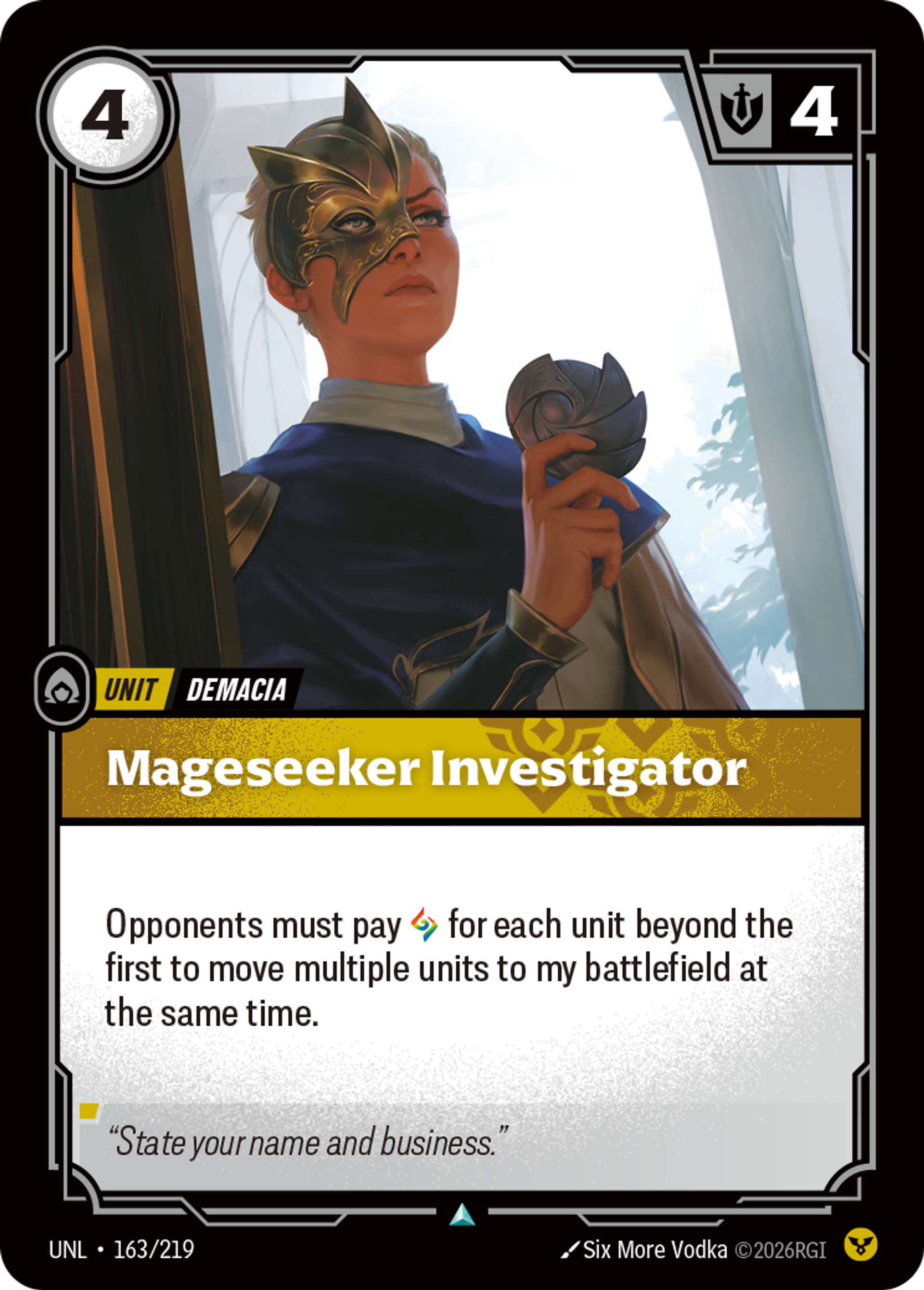 Mageseeker Investigator — Unleashed — Riftbound