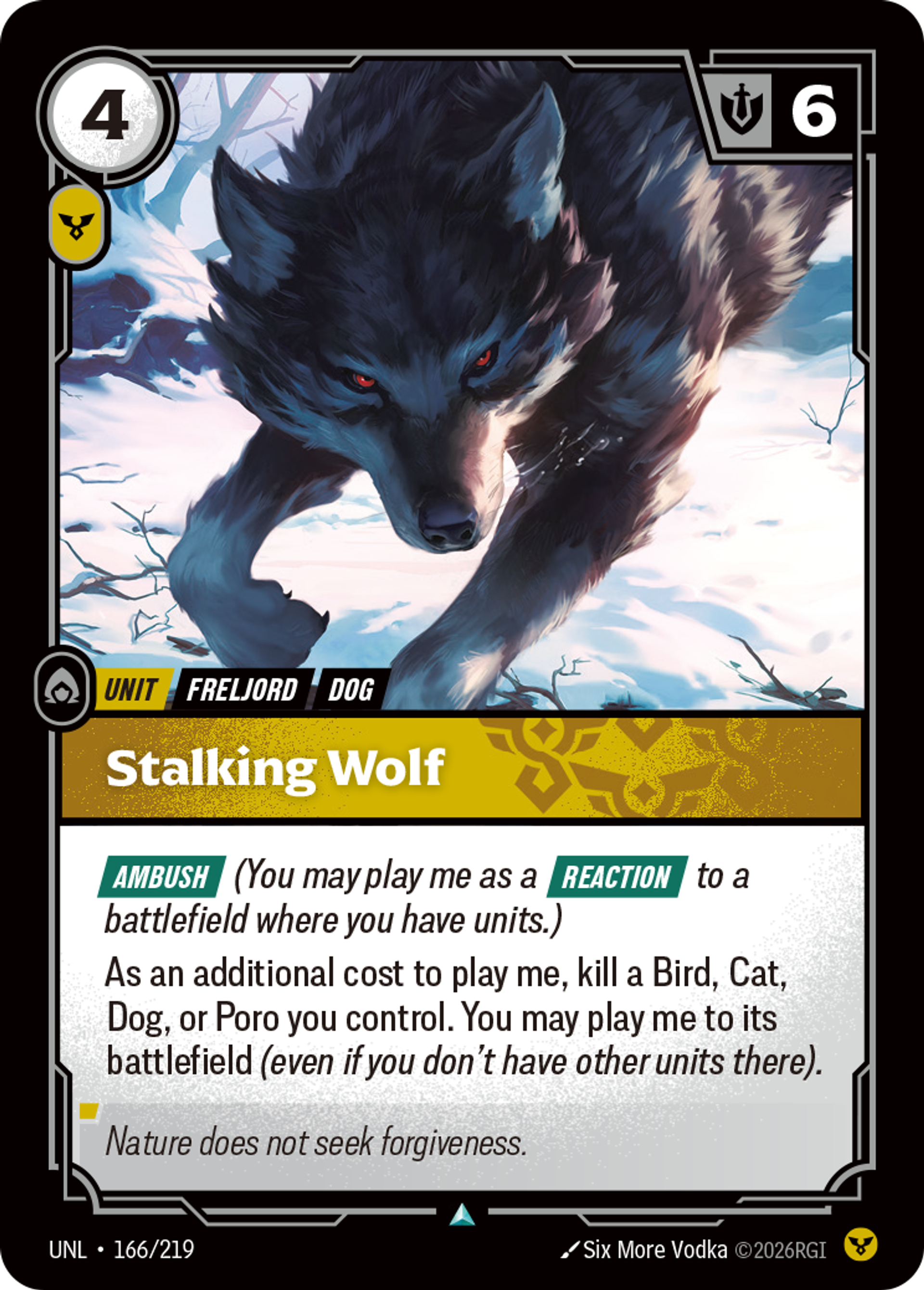 Stalking Wolf — Unleashed — Riftbound
