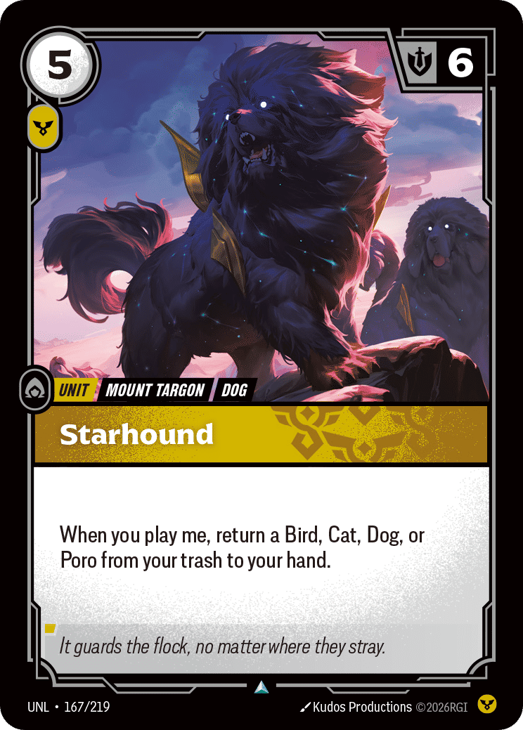 Starhound — Unleashed — Riftbound: League of Legends TCG