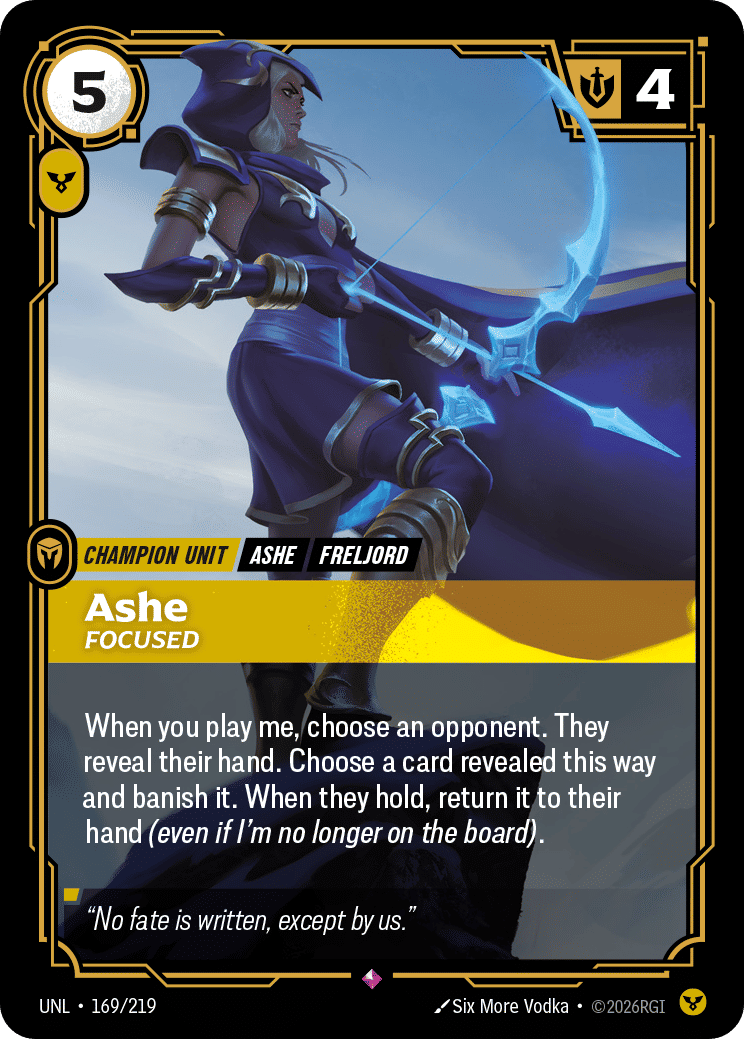 Ashe - Focused