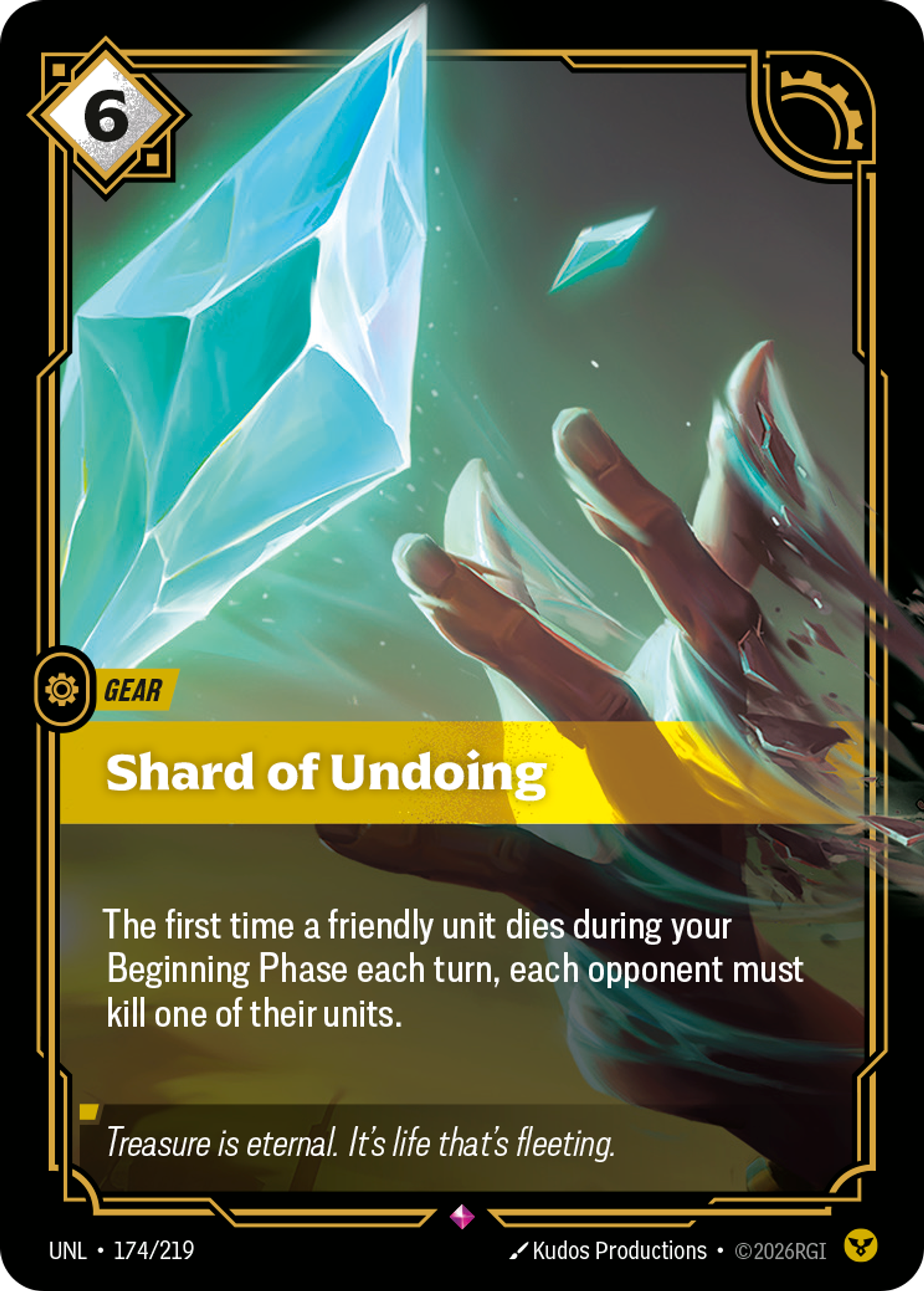 Shard of Undoing — Unleashed — Riftbound