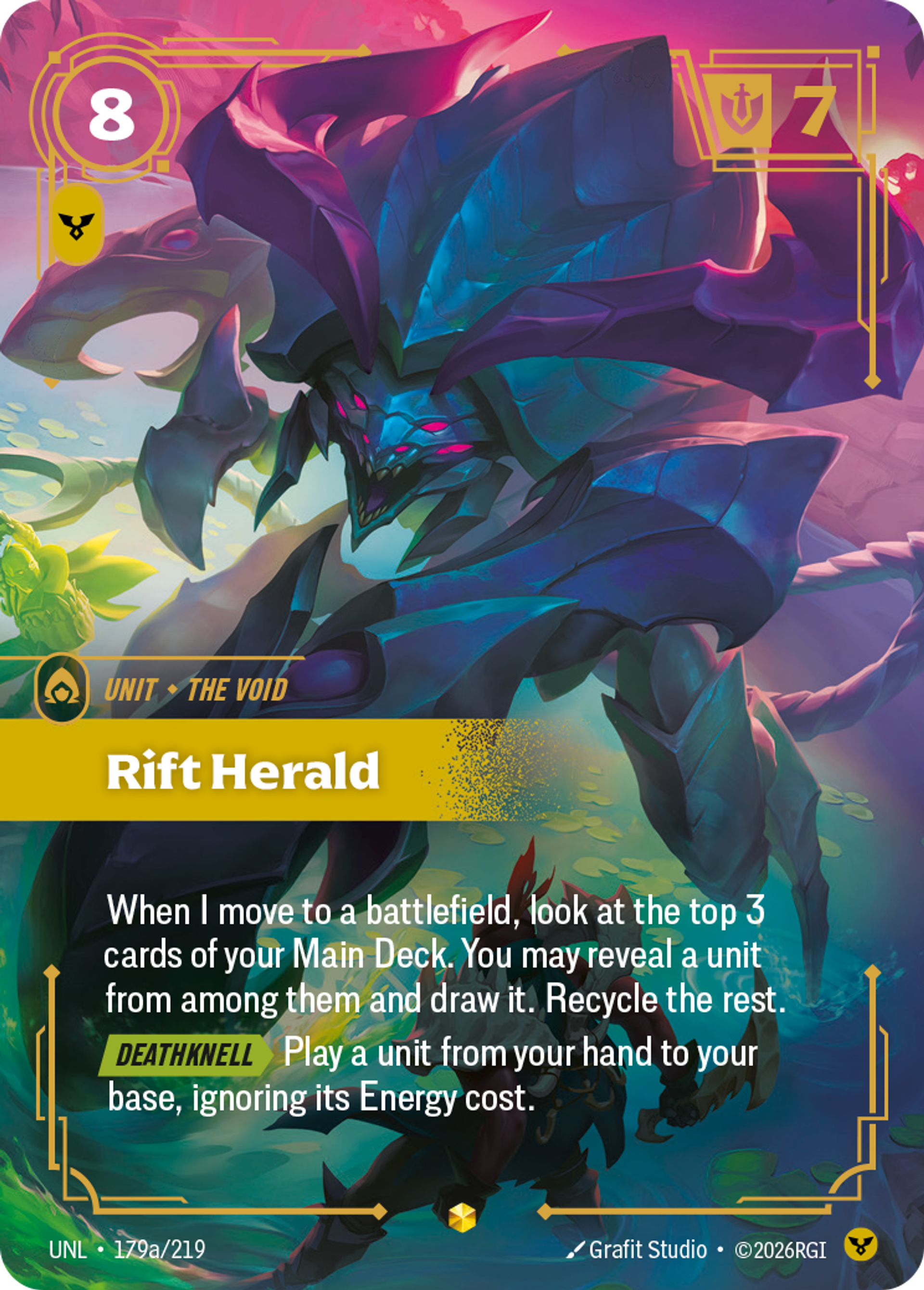 Rift Herald (Alternate Art) — Unleashed — Riftbound