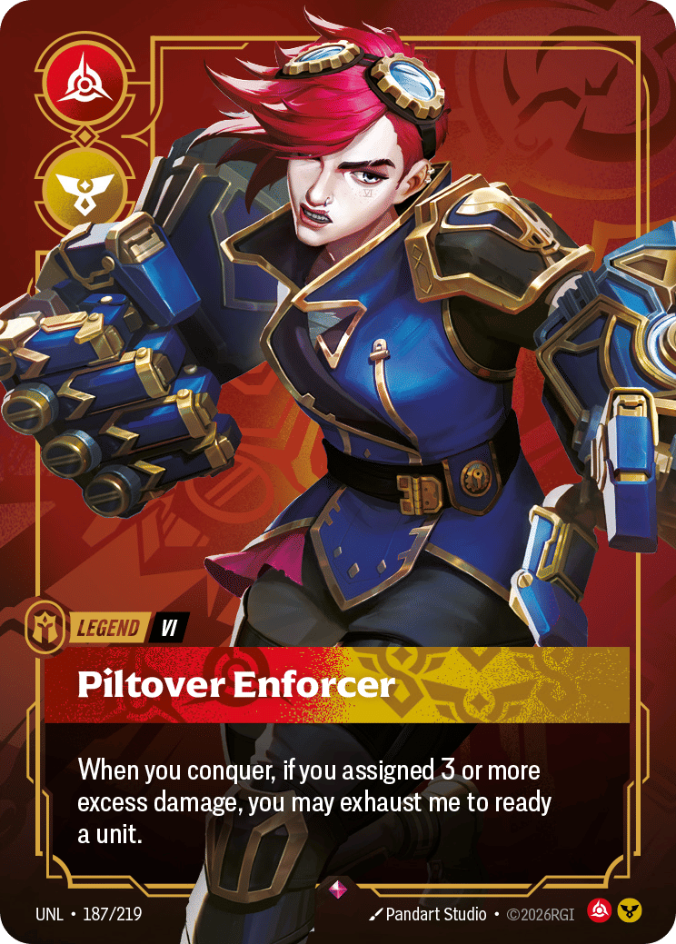 Vi - Piltover Enforcer — Unleashed — Riftbound
