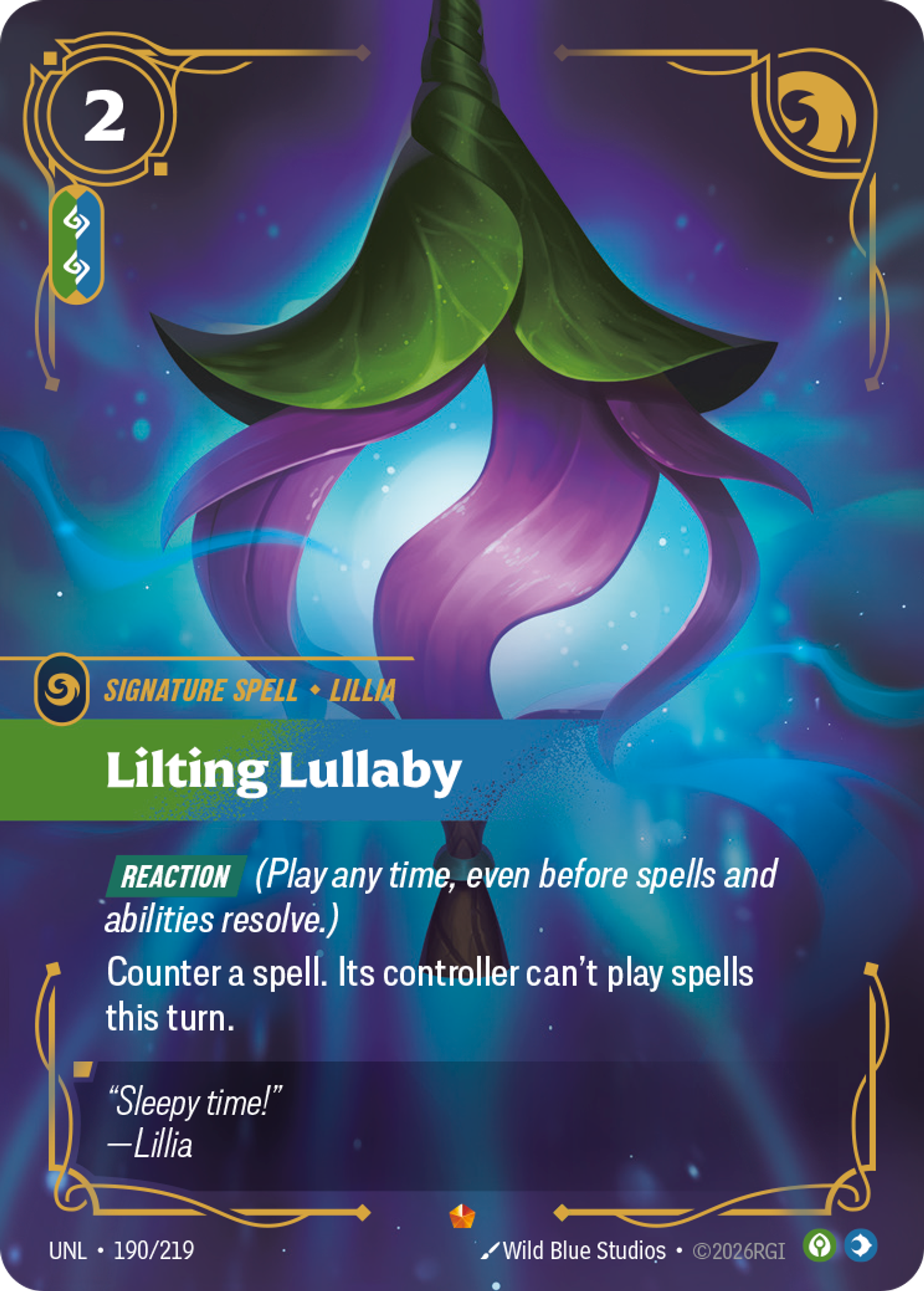 Lilting Lullaby — Unleashed — Riftbound