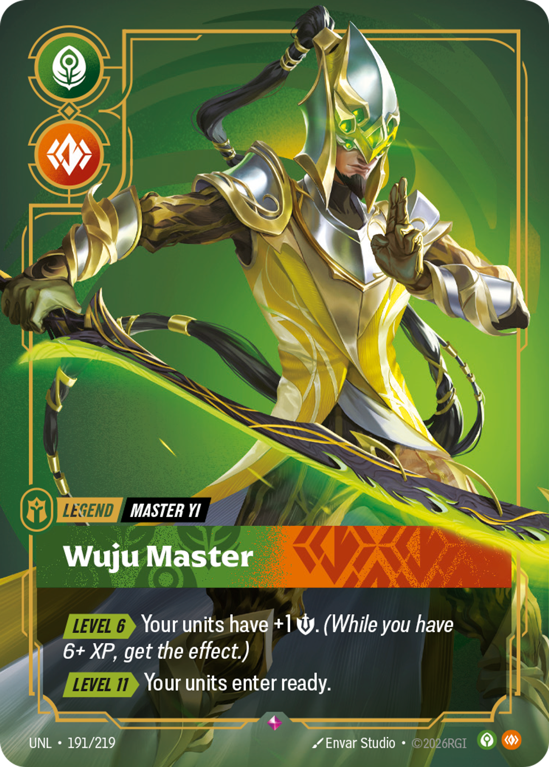 Master Yi - Wuju Master — Unleashed — Riftbound