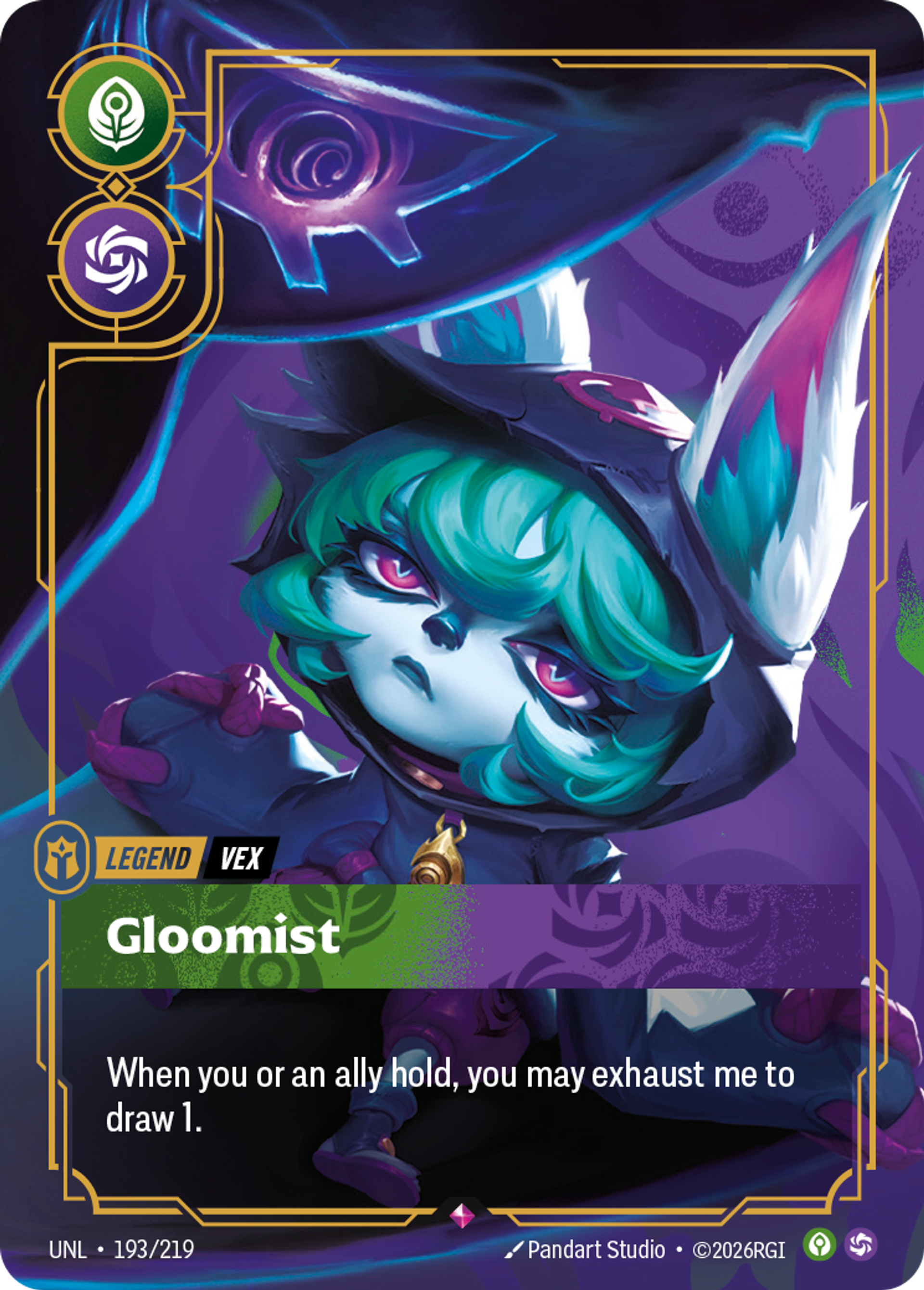 Vex - Gloomist — Unleashed — Riftbound