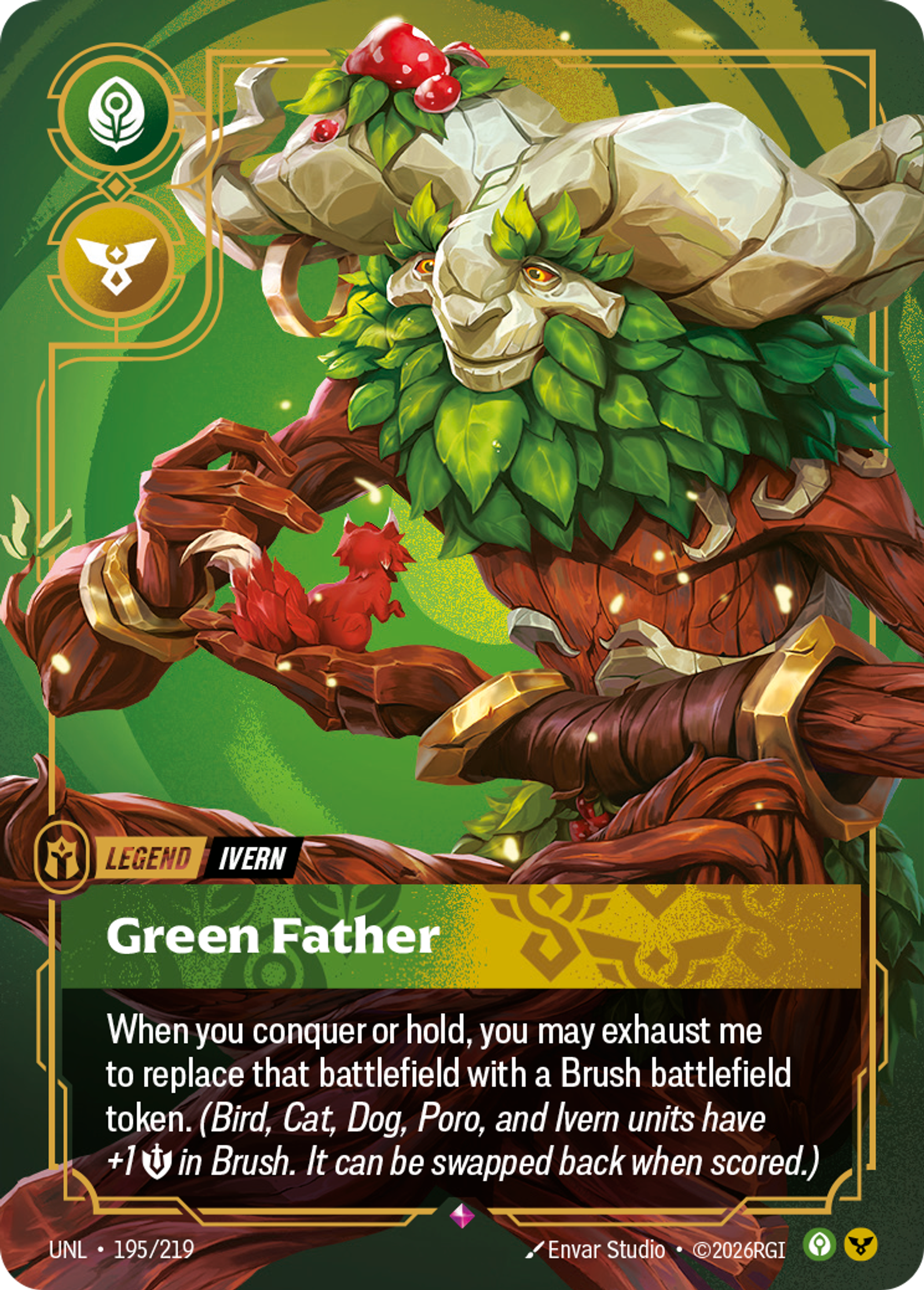 Ivern - Green Father — Unleashed — Riftbound