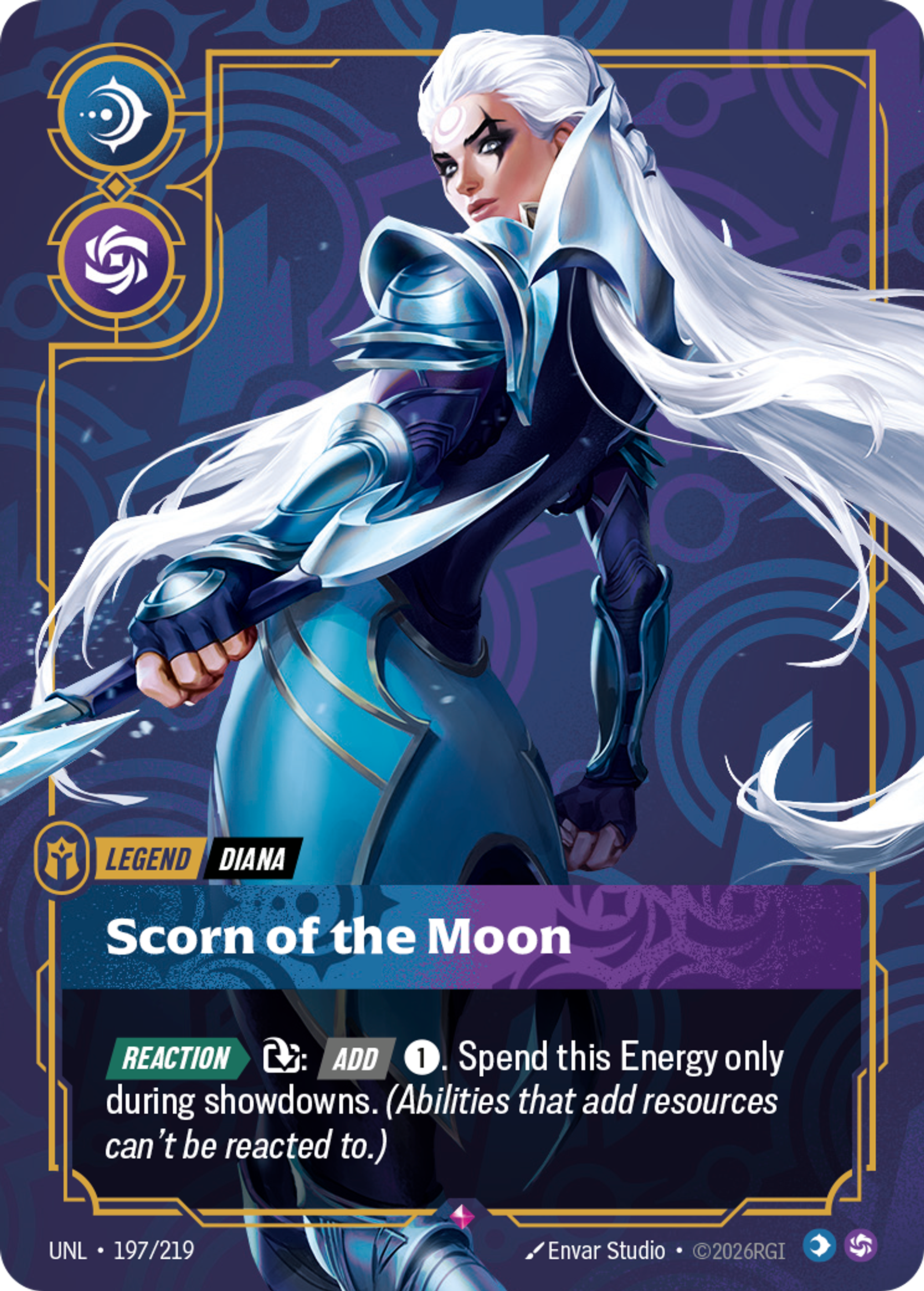 Diana - Scorn of the Moon — Unleashed — Riftbound