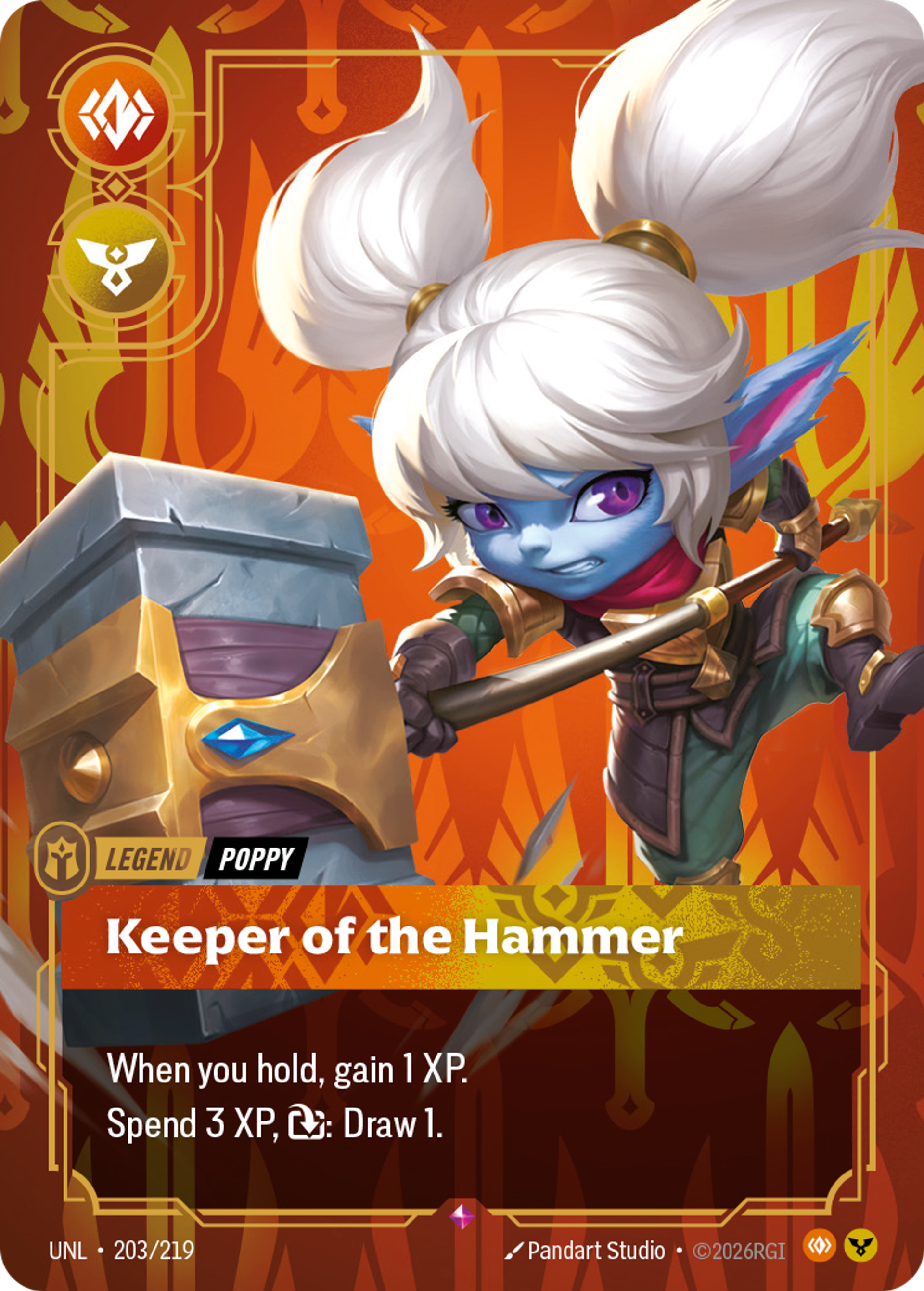 Poppy - Keeper of the Hammer — Unleashed — Riftbound