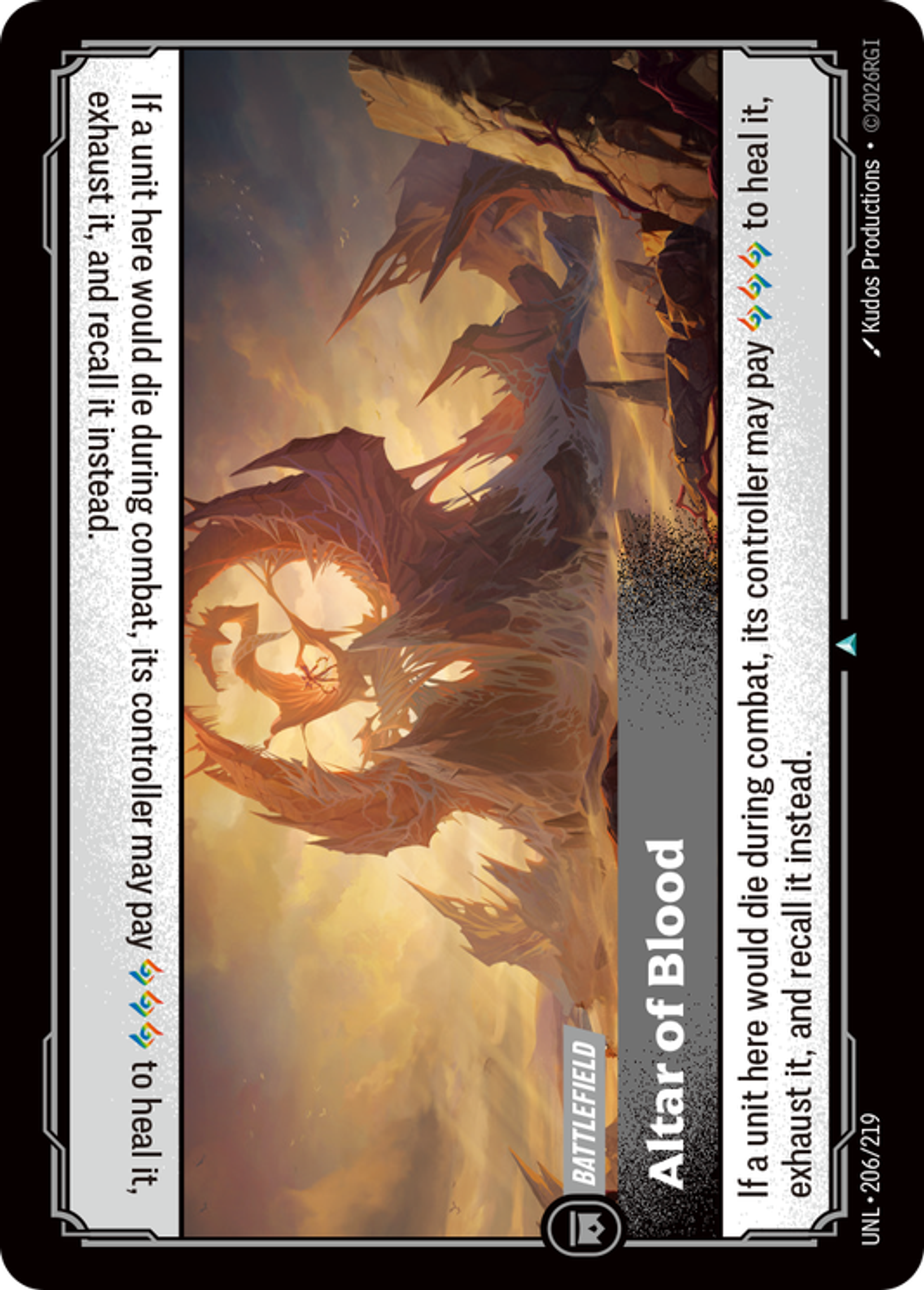 Altar of Blood — Unleashed — Riftbound