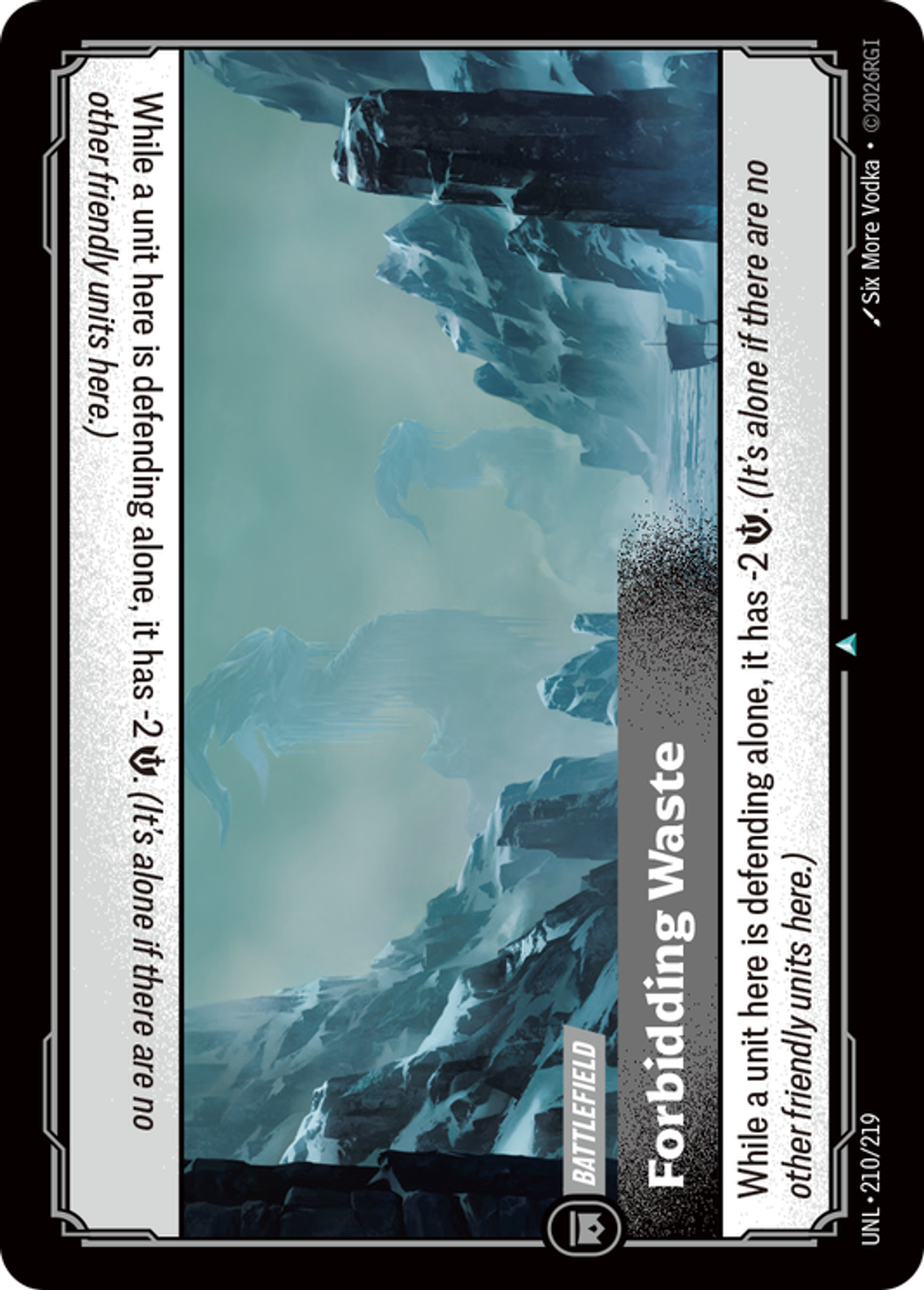 Forbidding Waste — Unleashed — Riftbound