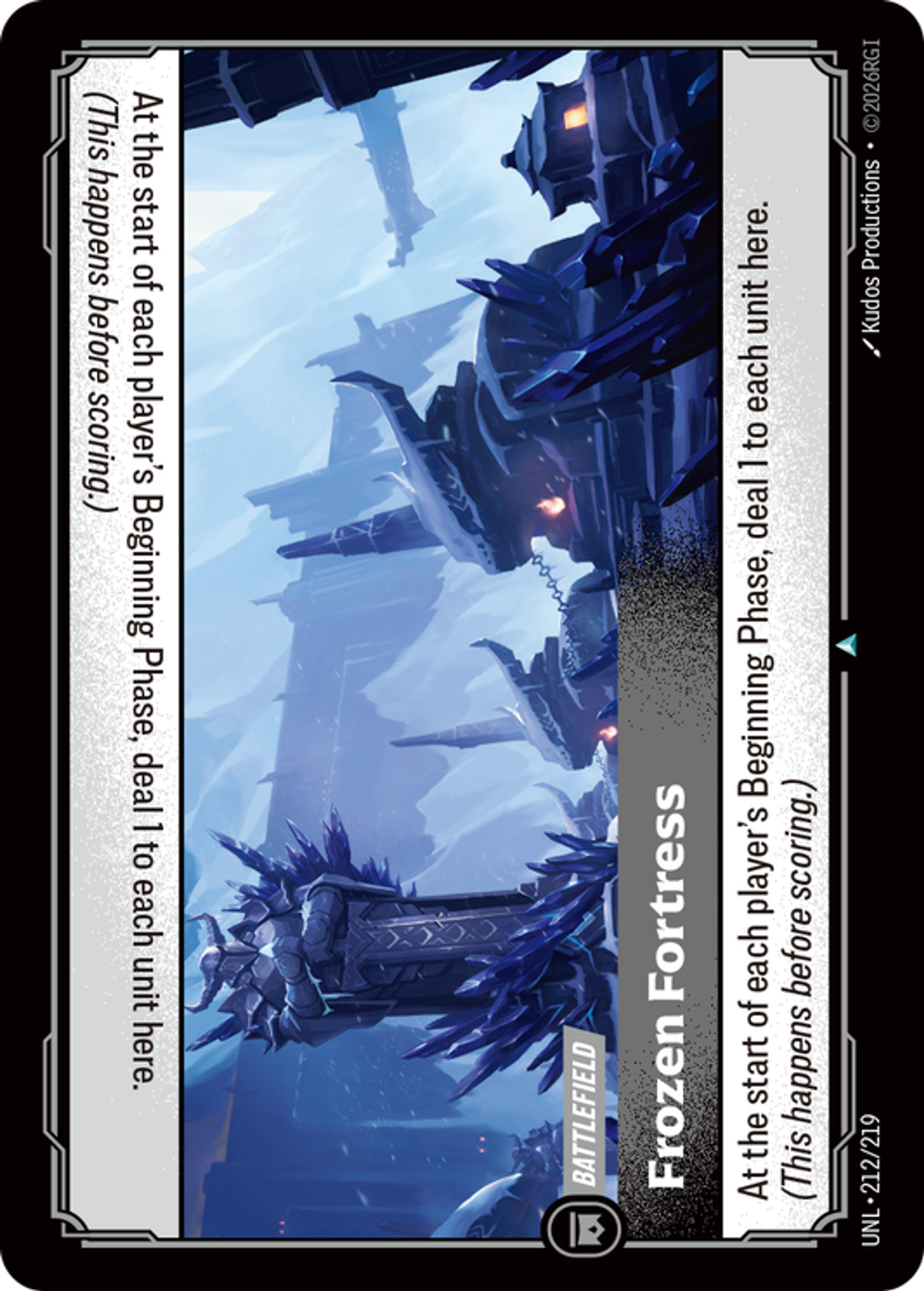 Frozen Fortress — Unleashed — Riftbound