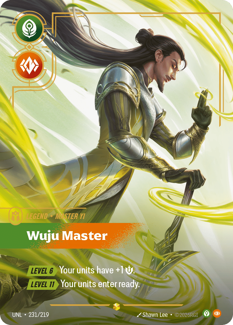 Master Yi - Wuju Master (Overnumbered)