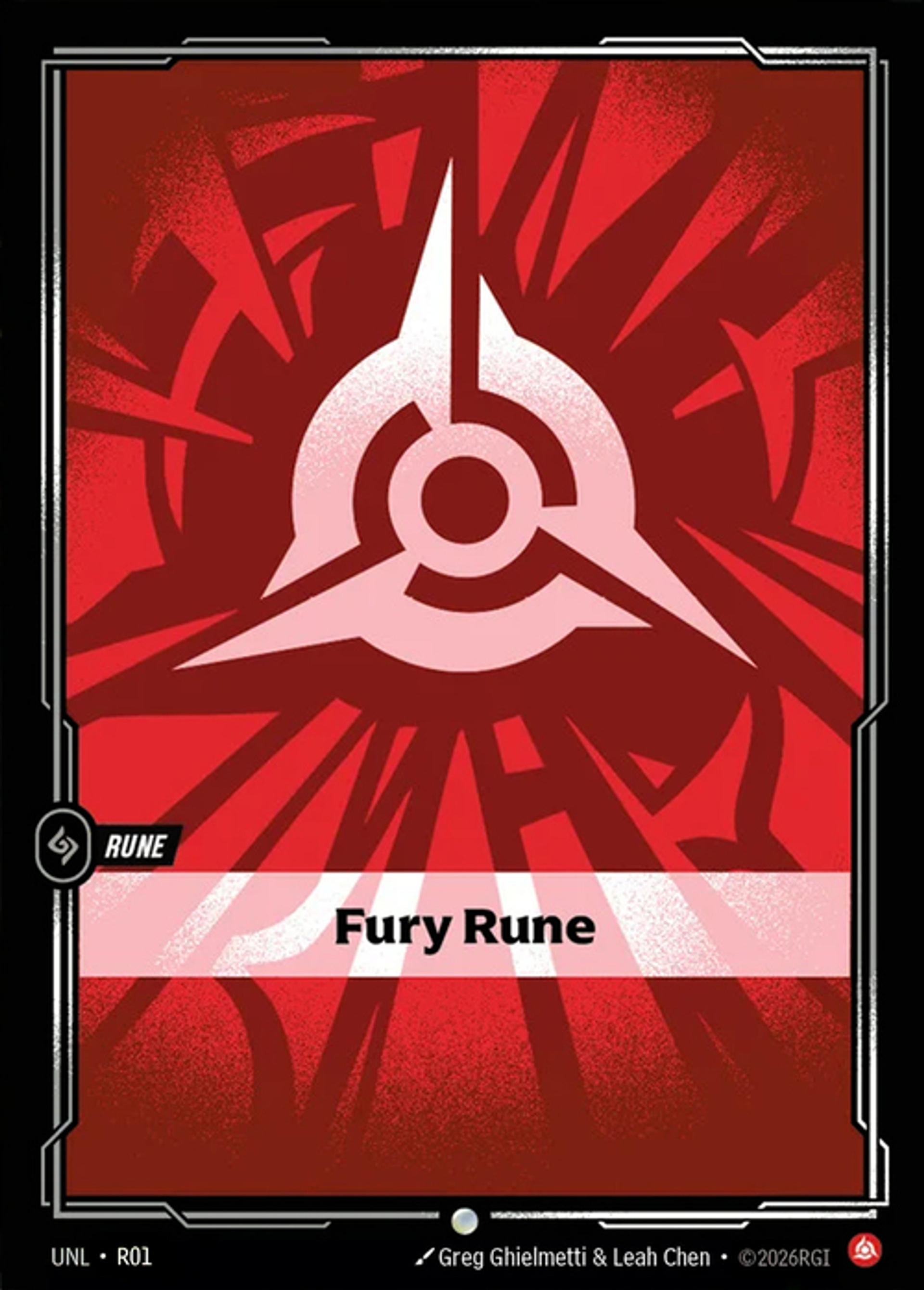 Fury Rune — Unleashed — Riftbound