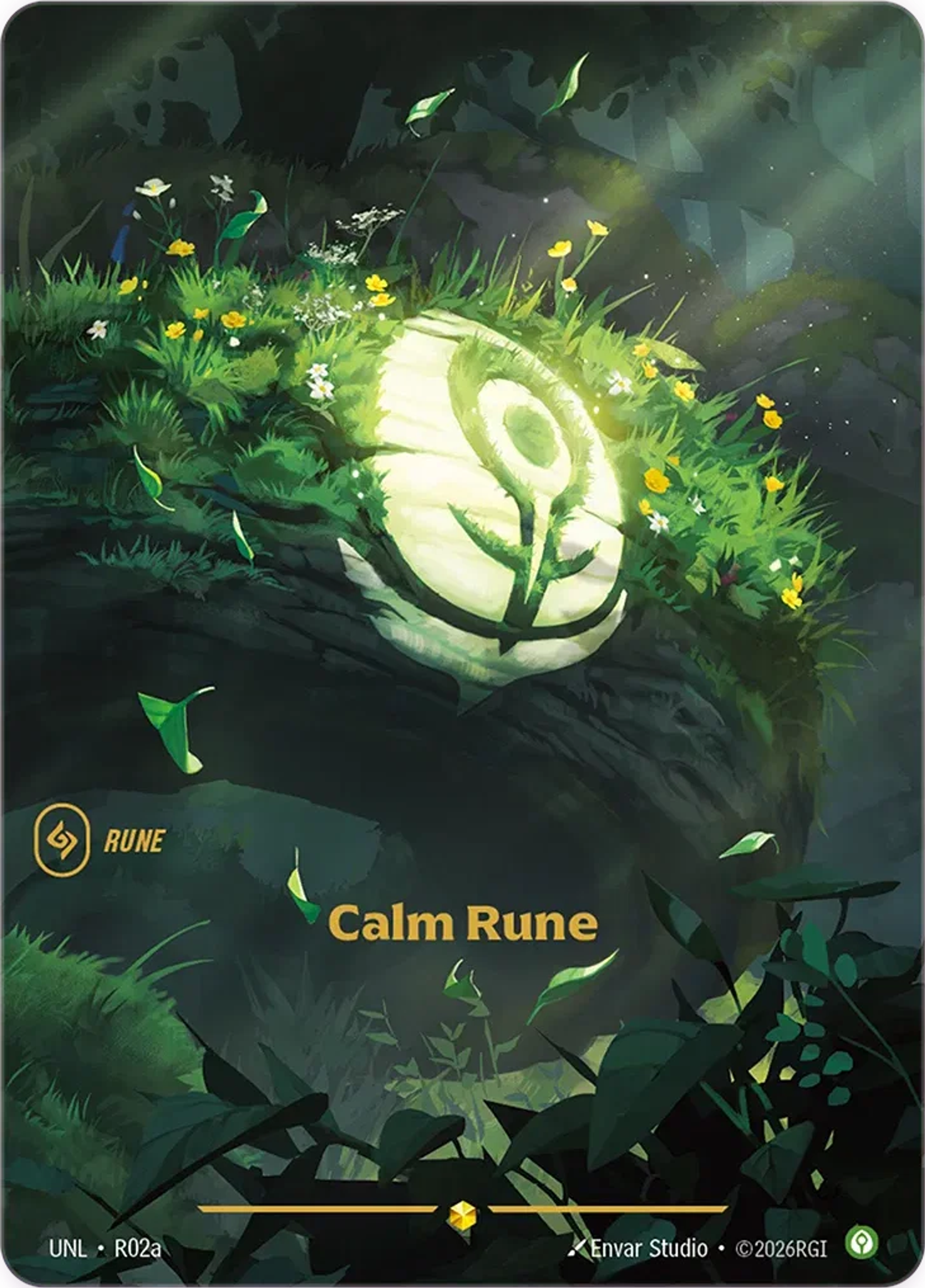 Calm Rune — Unleashed — Riftbound: League of Legends TCG