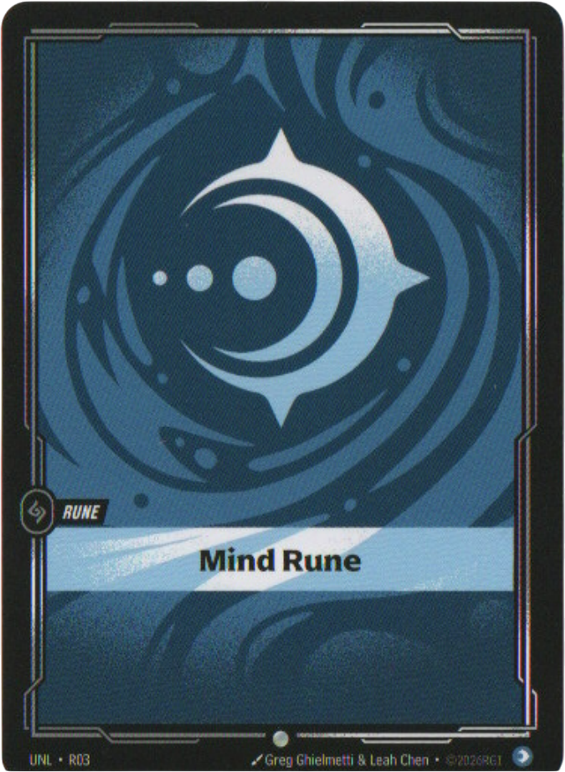 Mind Rune — Unleashed — Riftbound