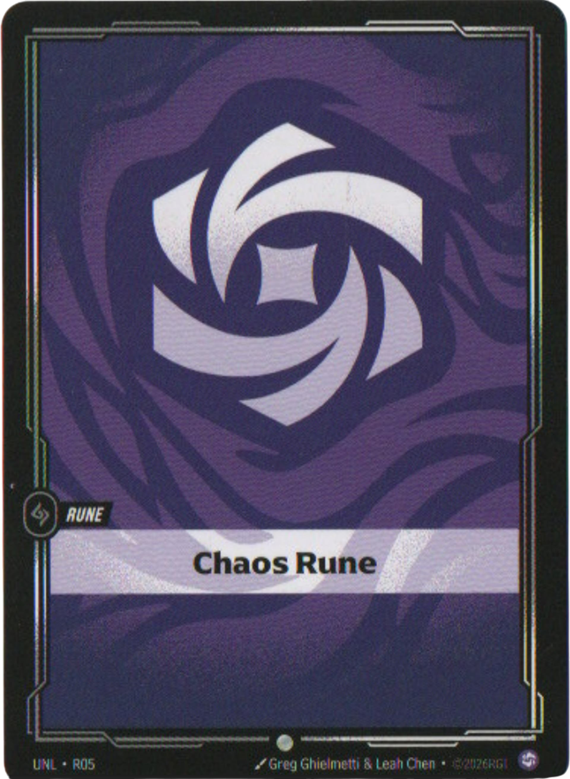 Chaos Rune — Unleashed — Riftbound