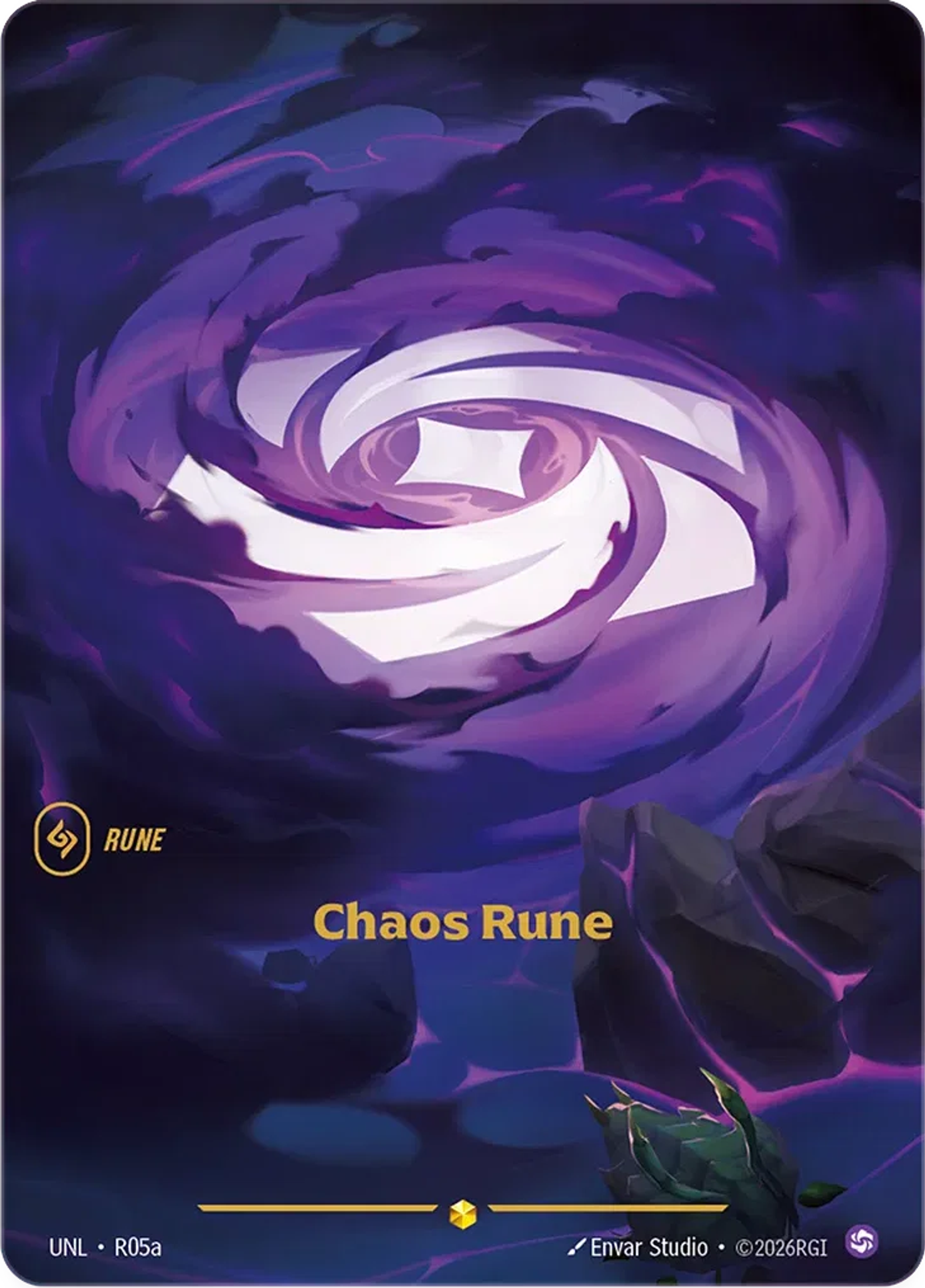 Chaos Rune — Unleashed — Riftbound: League of Legends TCG