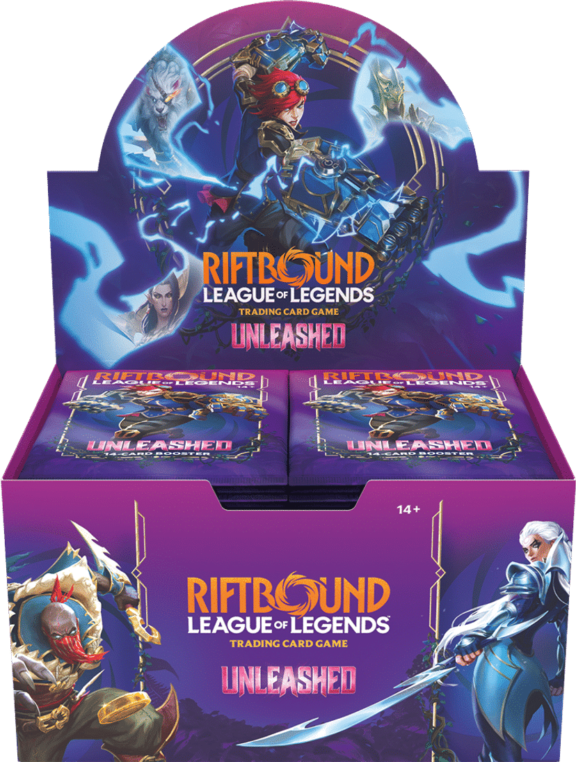Unleashed : Booster Box from Unleashed - Riftbound: League of Legends TCG
