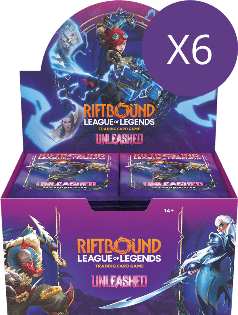Unleashed : Booster Case from Unleashed - Riftbound: League of Legends TCG