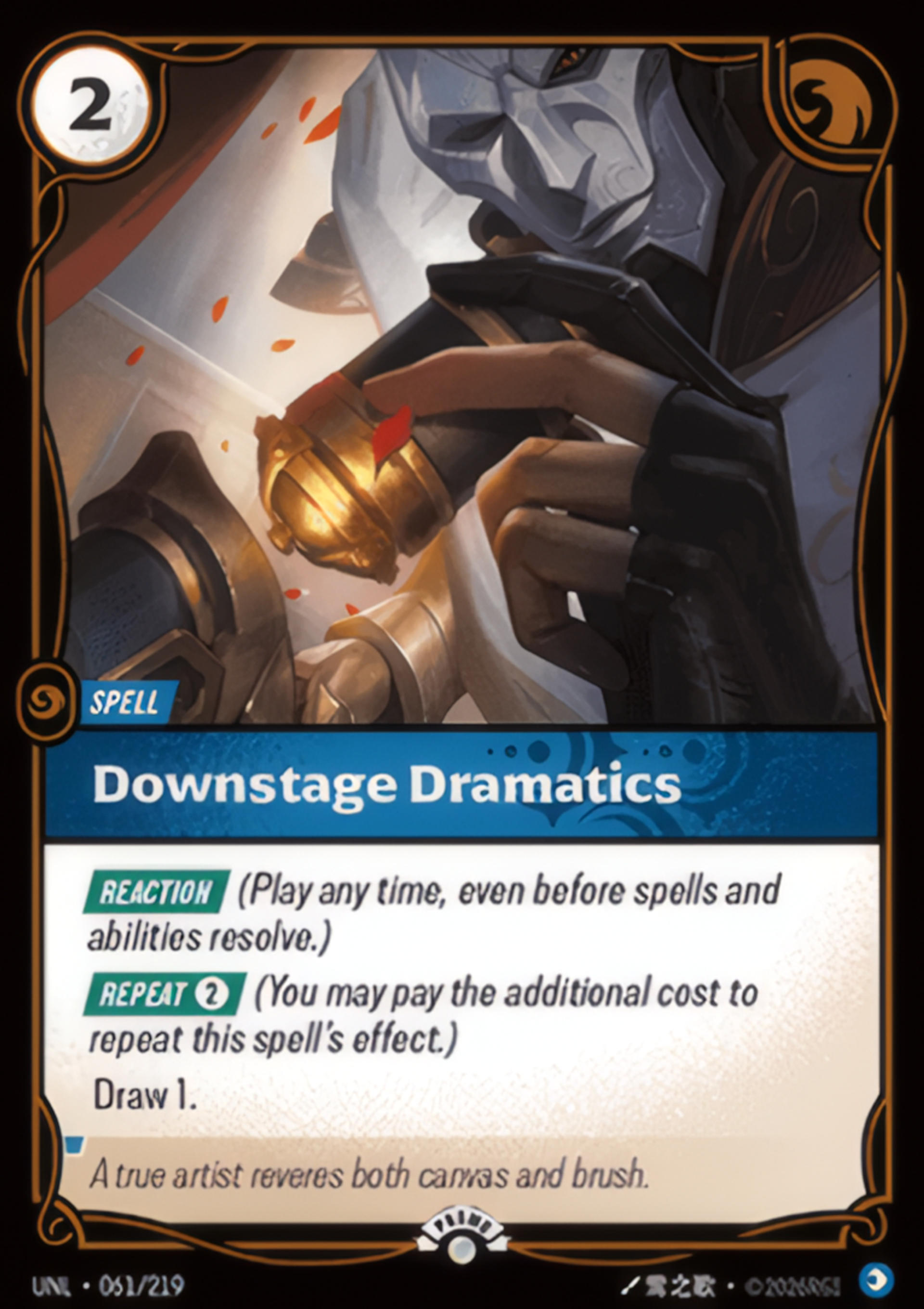 Downstage Dramatics — Unleashed - Promo Cards — Riftbound
