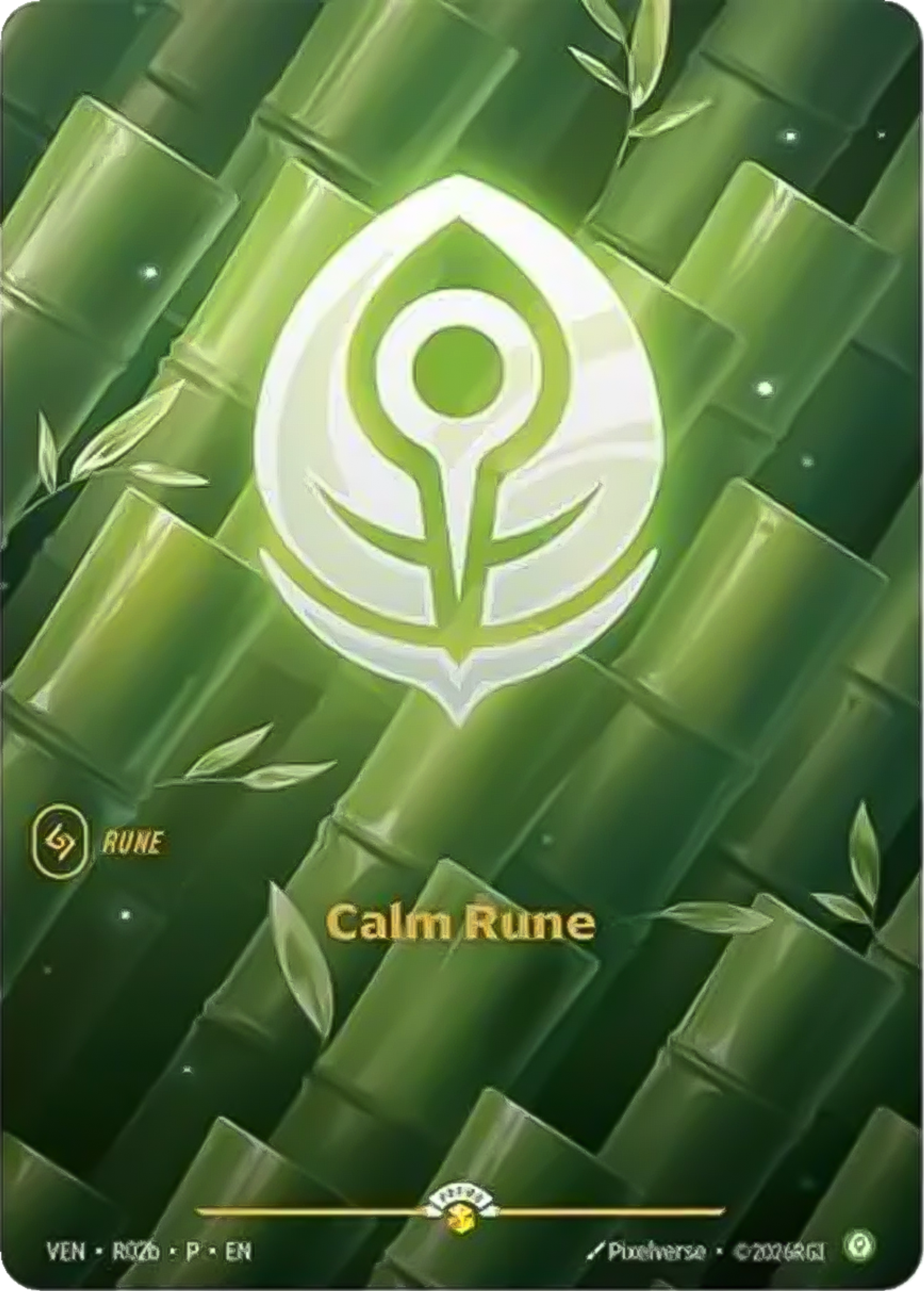 Calm Rune — Vendetta - Promo Cards — Riftbound