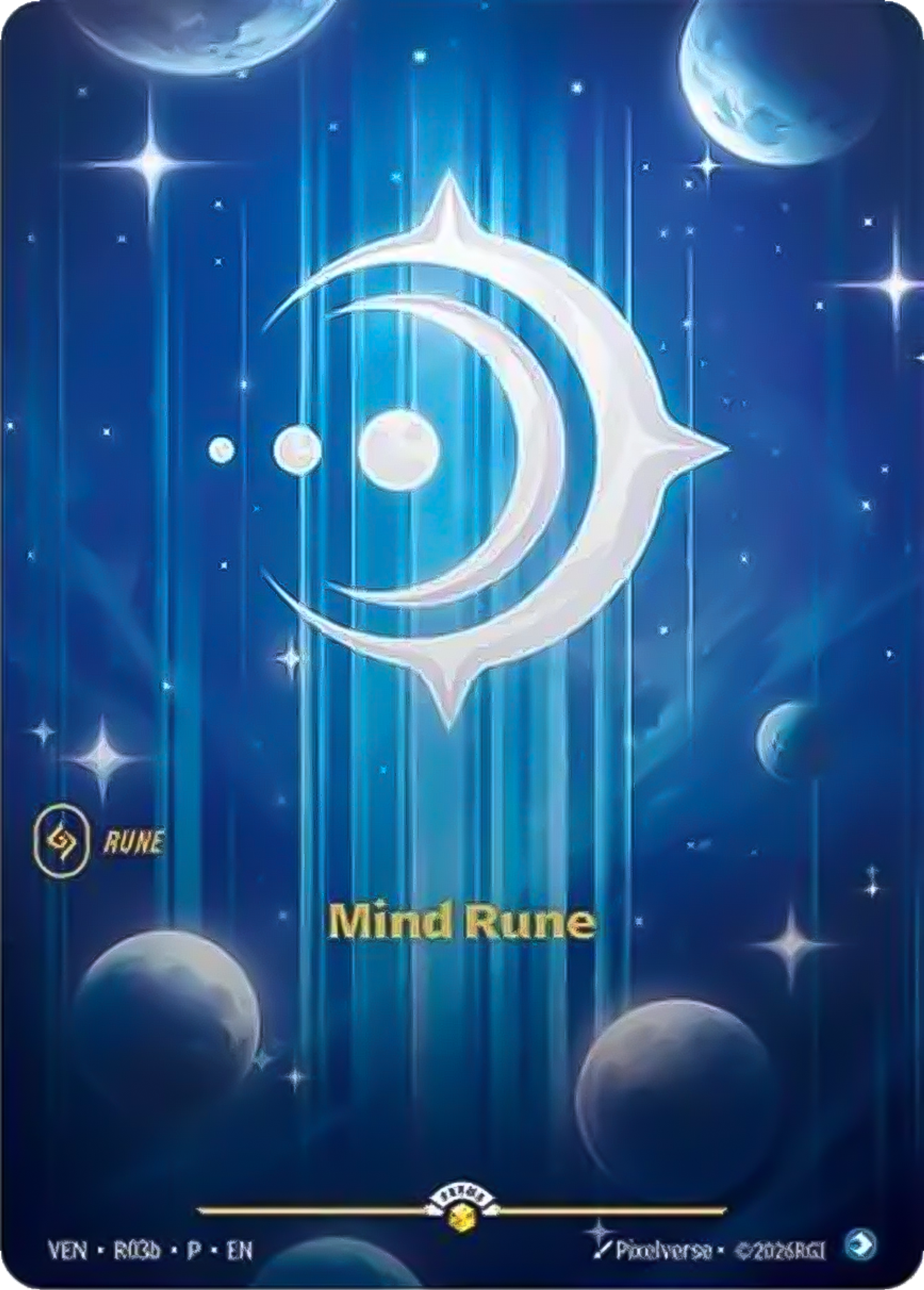 Mind Rune — Vendetta - Promo Cards — Riftbound