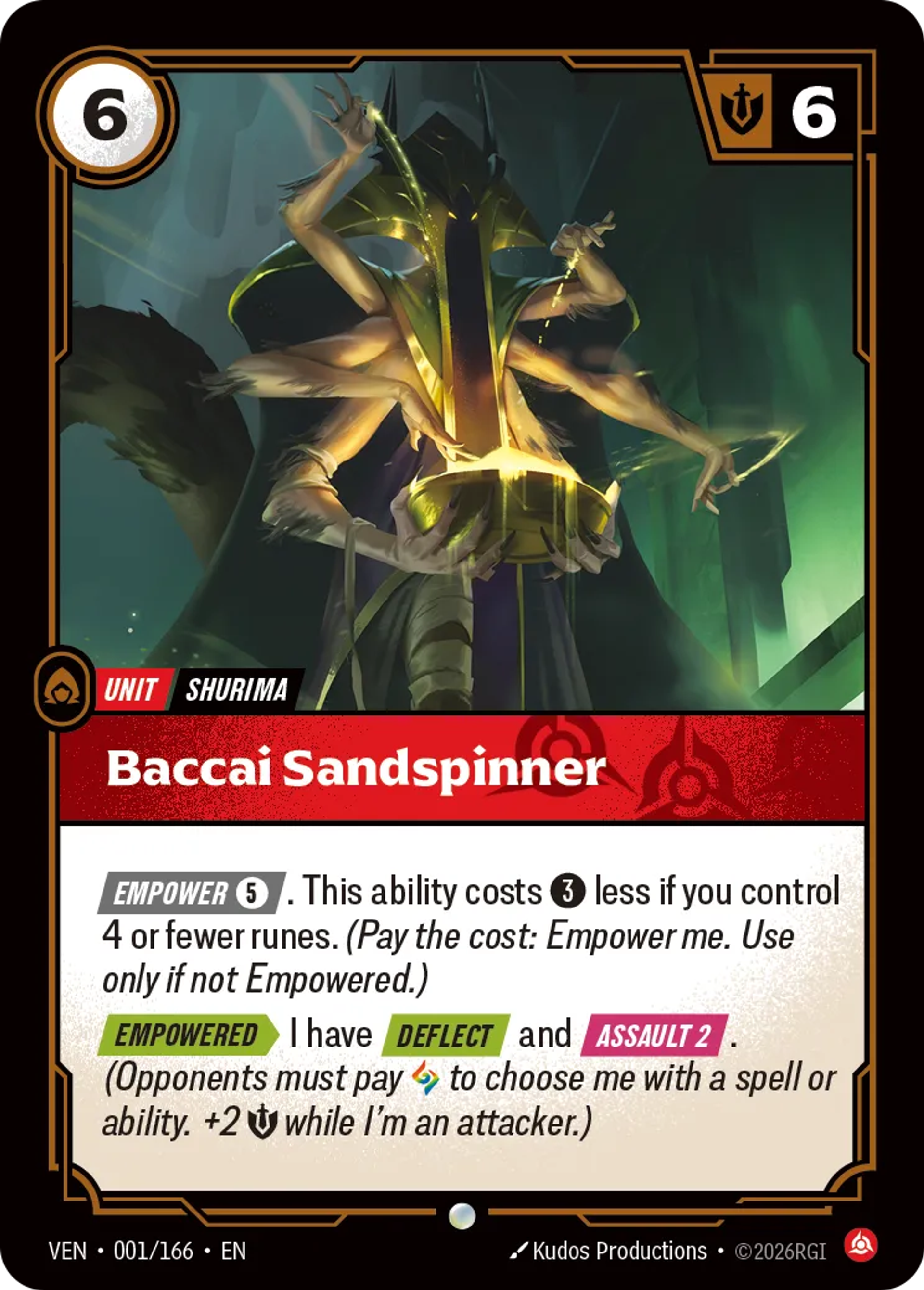 Baccai Sandspinner — Vendetta — Riftbound