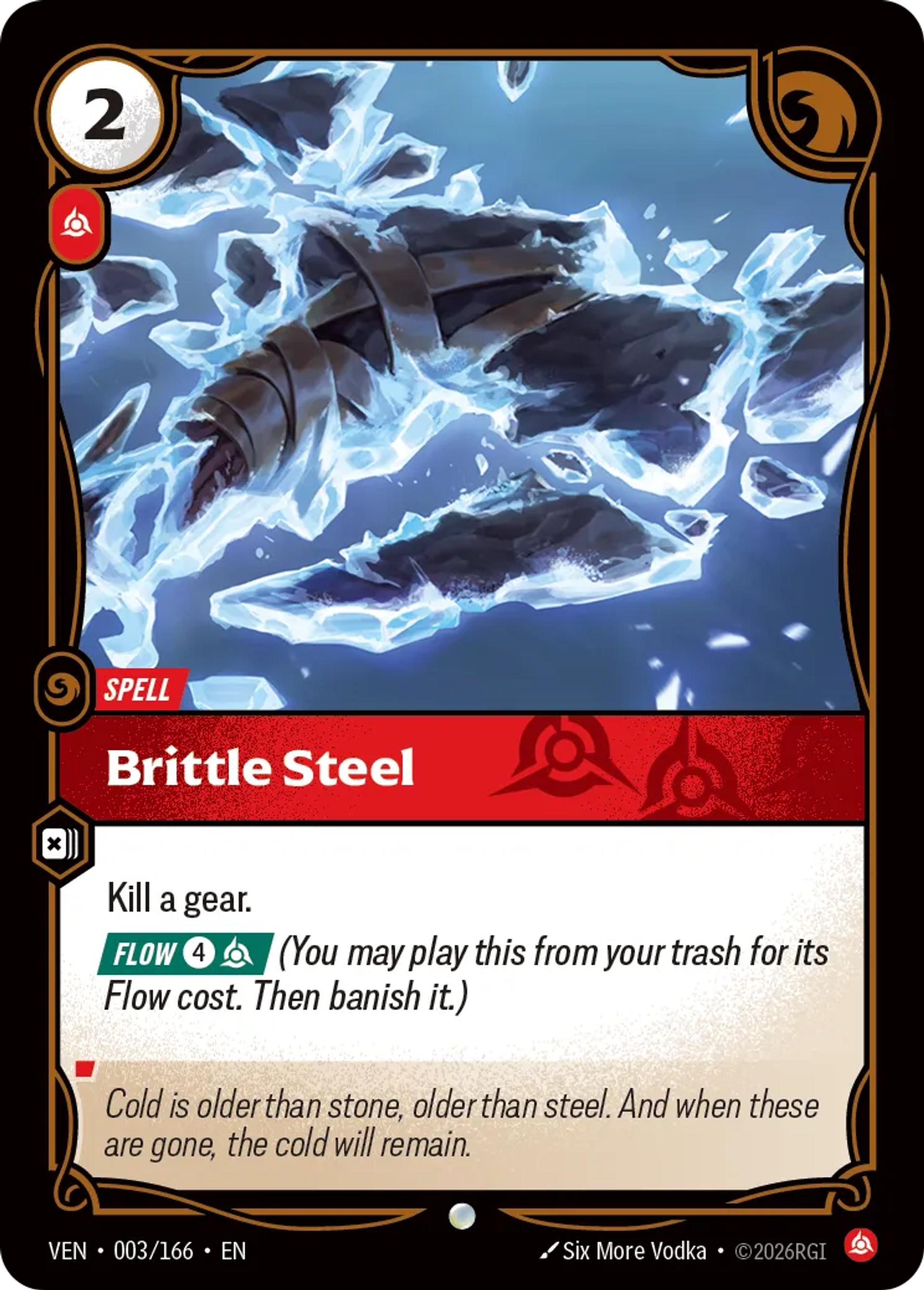 Brittle Steel — Vendetta — Riftbound