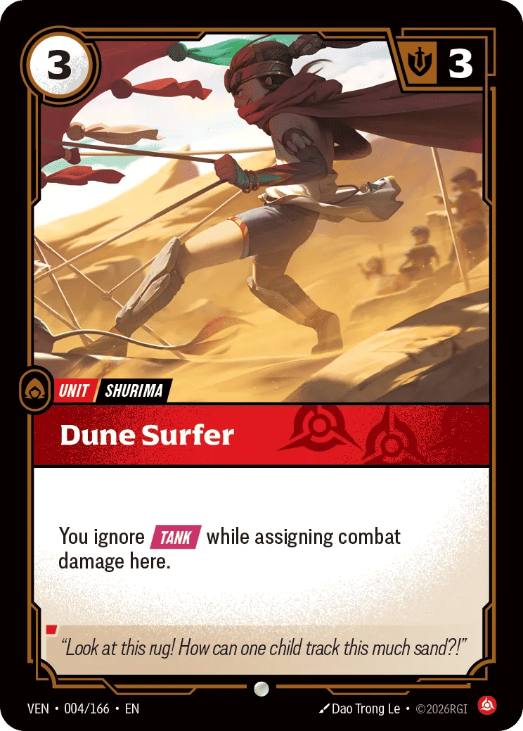 Dune Surfer — Vendetta — Riftbound: League of Legends TCG