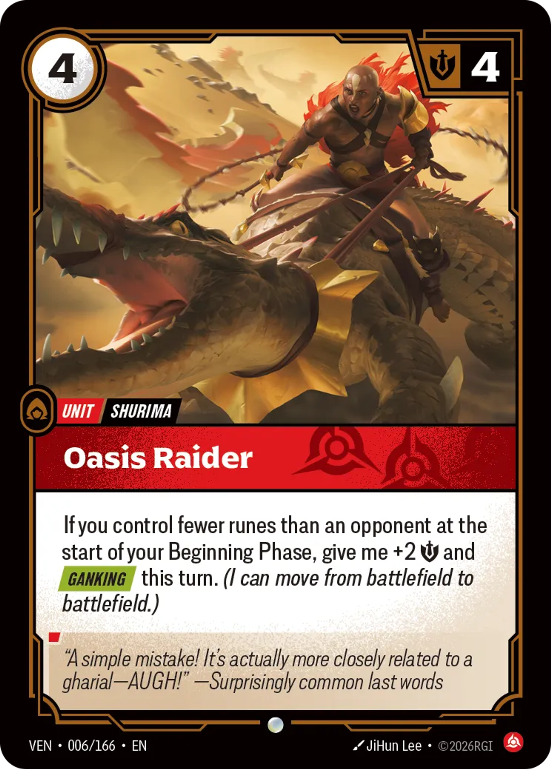 Oasis Raider — Vendetta — Riftbound