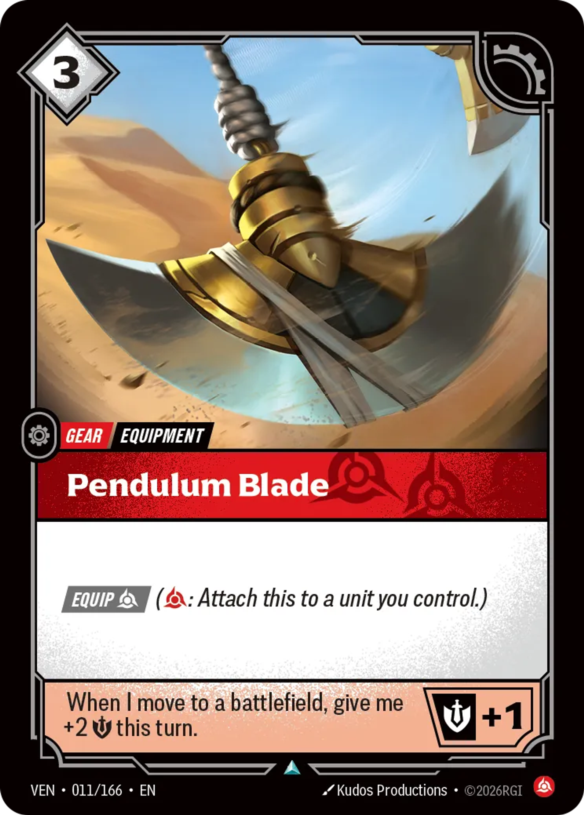 Pendulum Blade — Vendetta — Riftbound