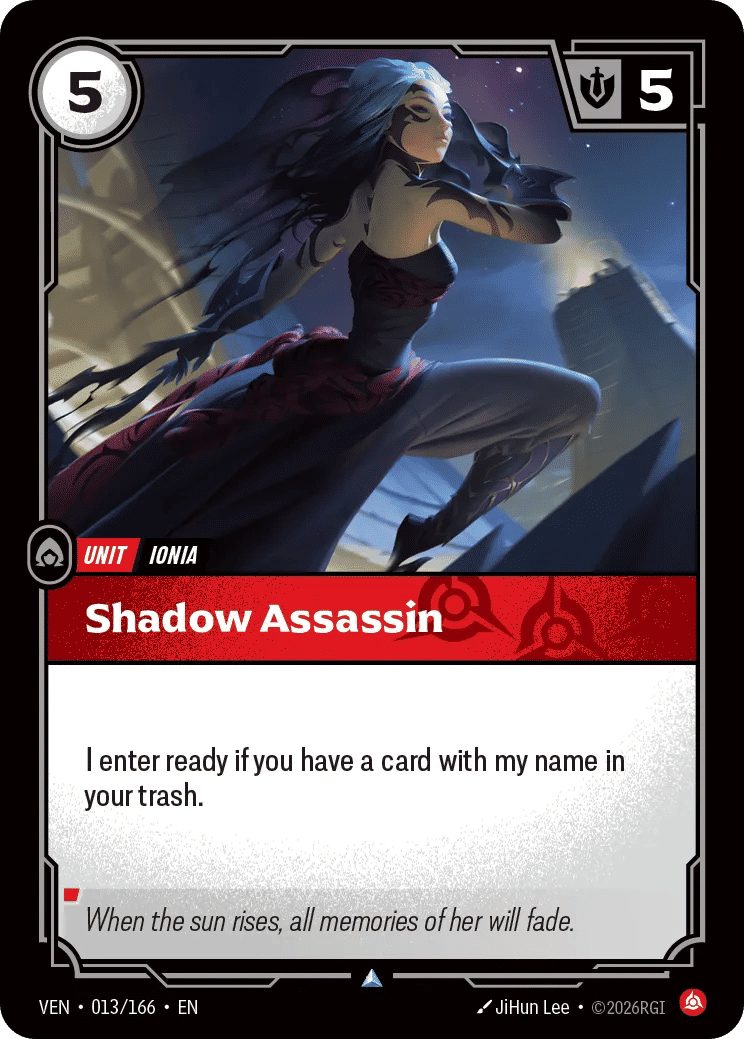 Shadow Assassin — Vendetta — Riftbound: League of Legends TCG