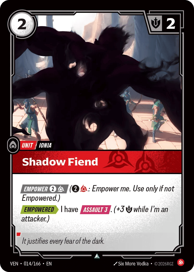 Shadow Fiend — Vendetta — Riftbound: League of Legends TCG